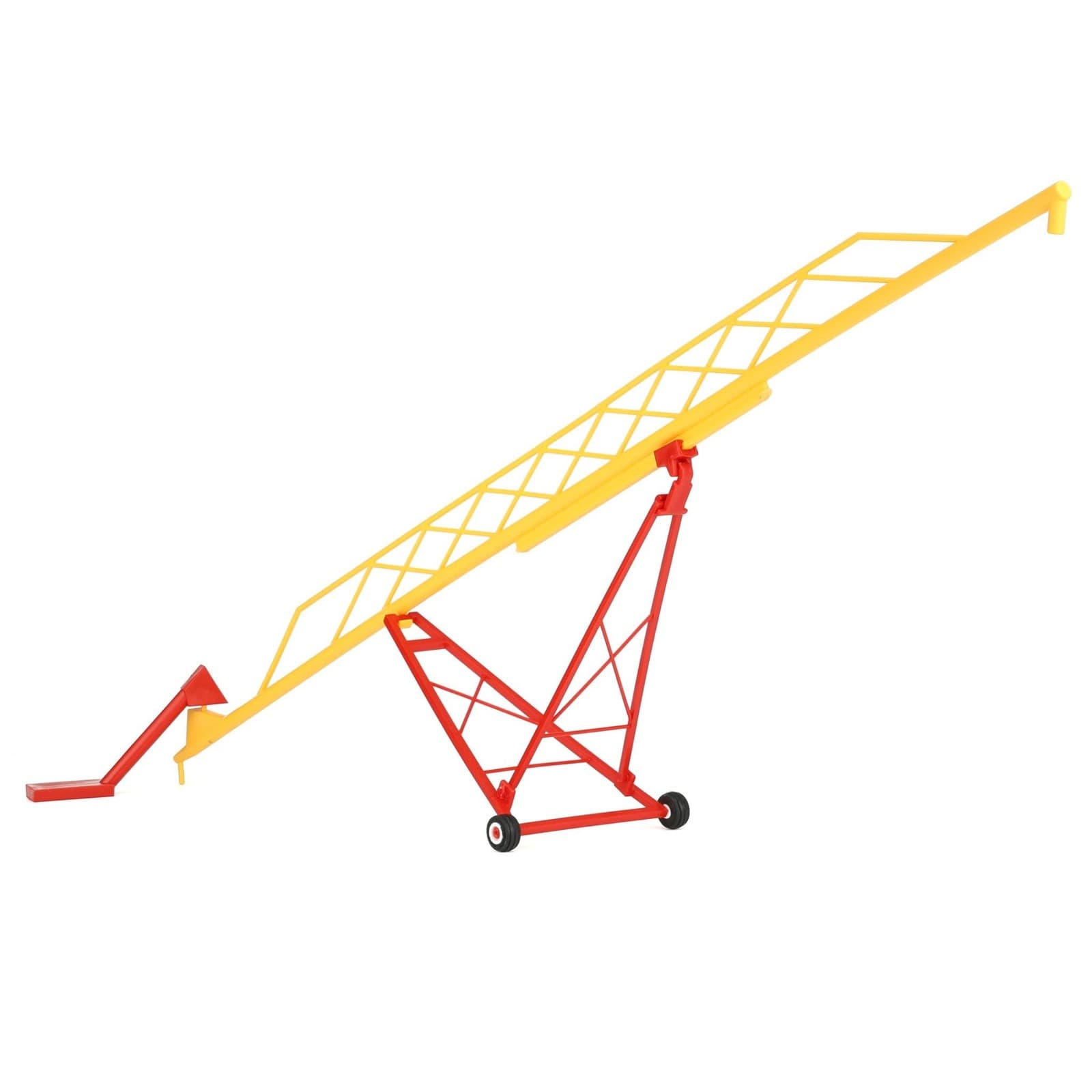 Replica 1/64 Plastic Red & Yellow Grain Auger, (115ft to scale) MW1001-RY 4