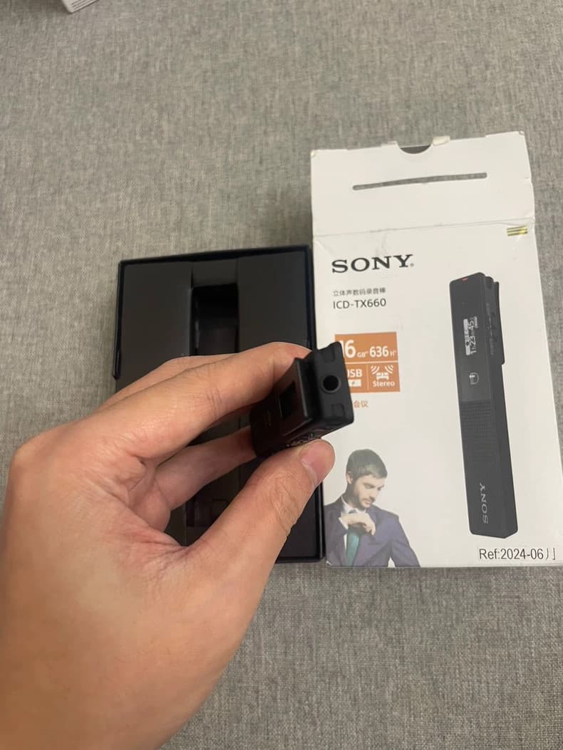 Sony ICD-TX660 16GB Digital Voice Recorder -99%new 6
