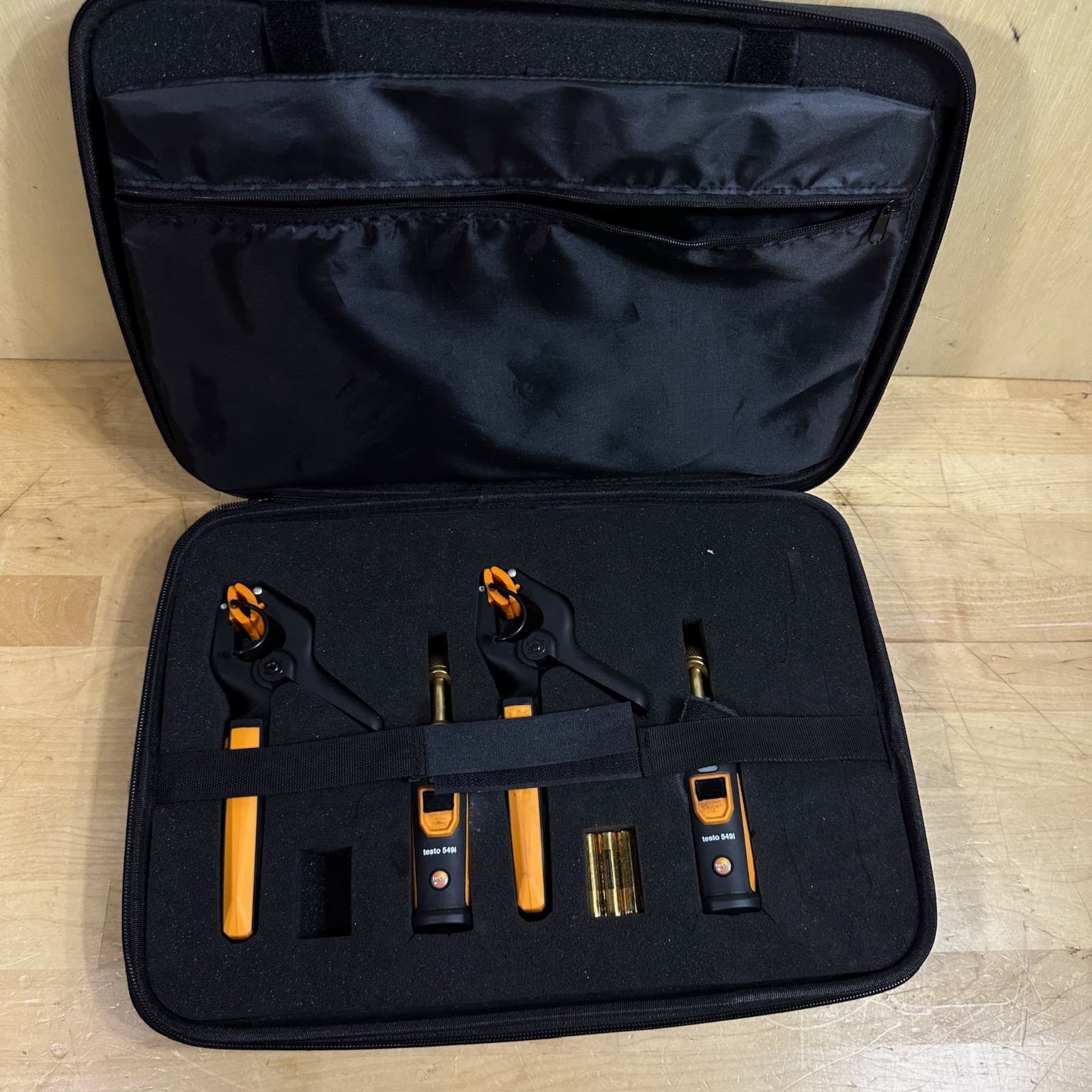 Testo Smart Probe Kit HVAC Gauge Set 115i & 549i Bluetooth With Case 2