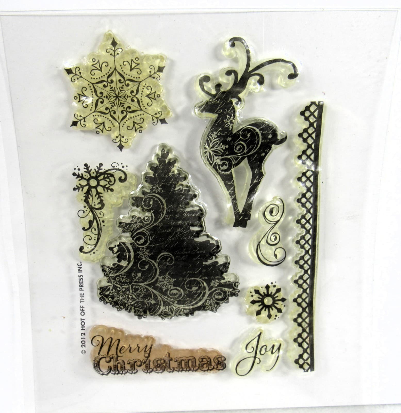 Simply Cards & Papercraft Christmas Issue 102 with Stamp Set & Embossing Folder 4