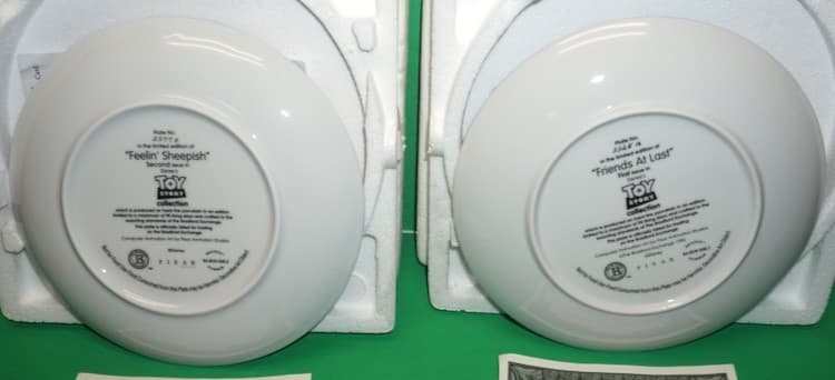 TOY STORY PORCELAIN PLATES~Complete Set of 4~Bradford Exchange~DISNEY~PIXAR 5