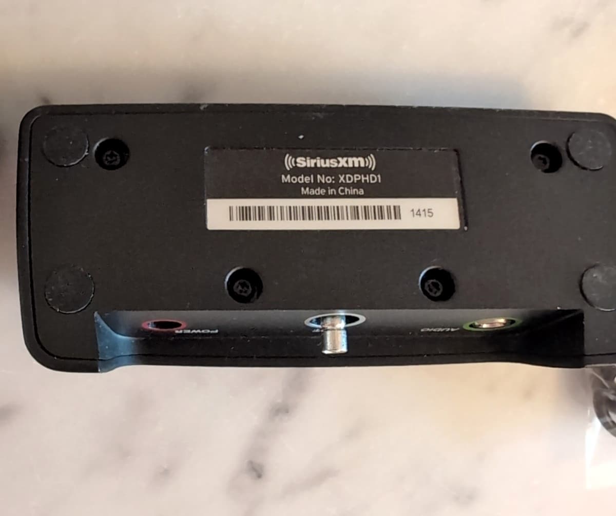 Sirius XM Radio Home Dock Cradle XDPHD1 for Xpress Onyx Edge Radios w/Adapter 4