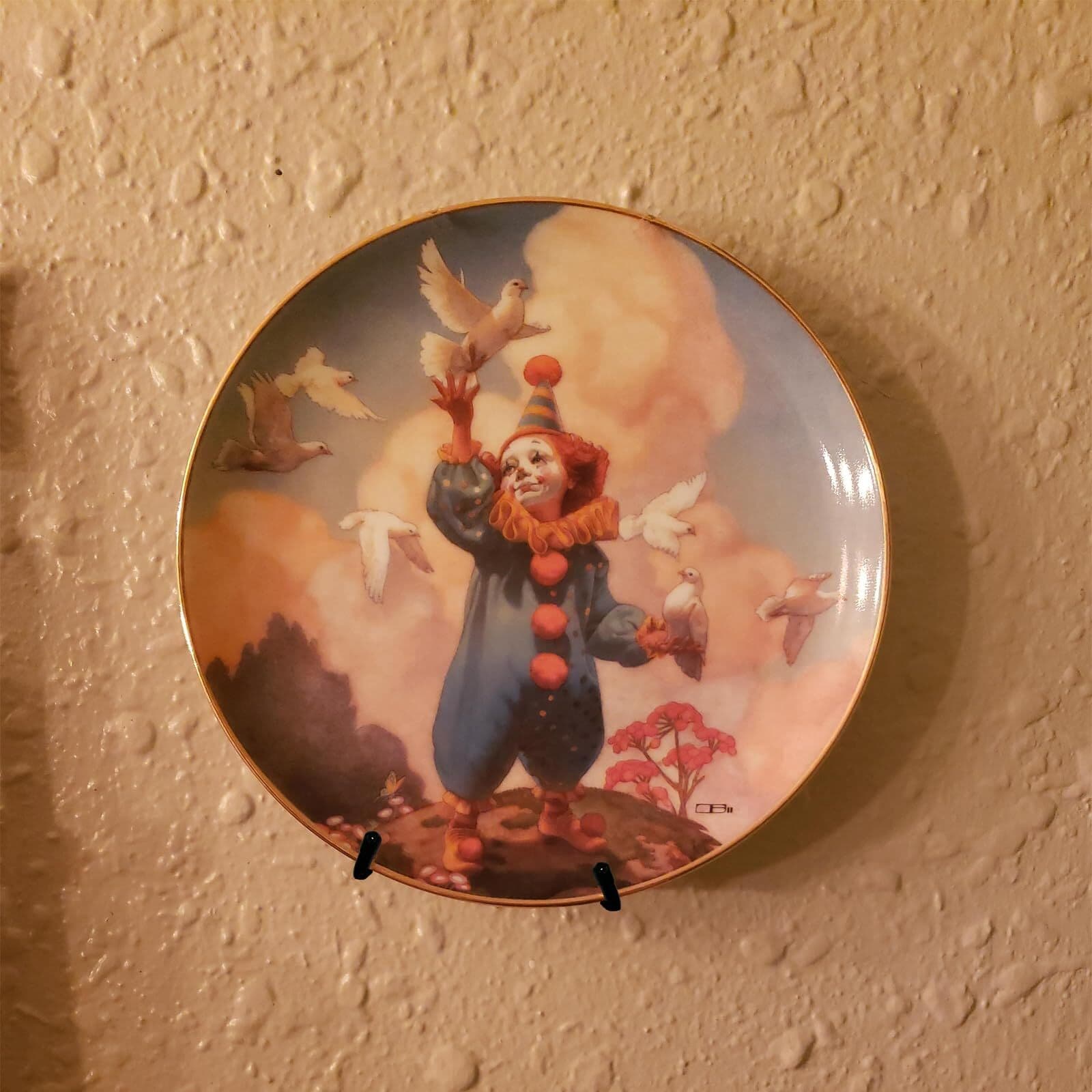 2 Pack Adjustable Plate Hangers,Wall Mount Plate Display Stands Holders 2