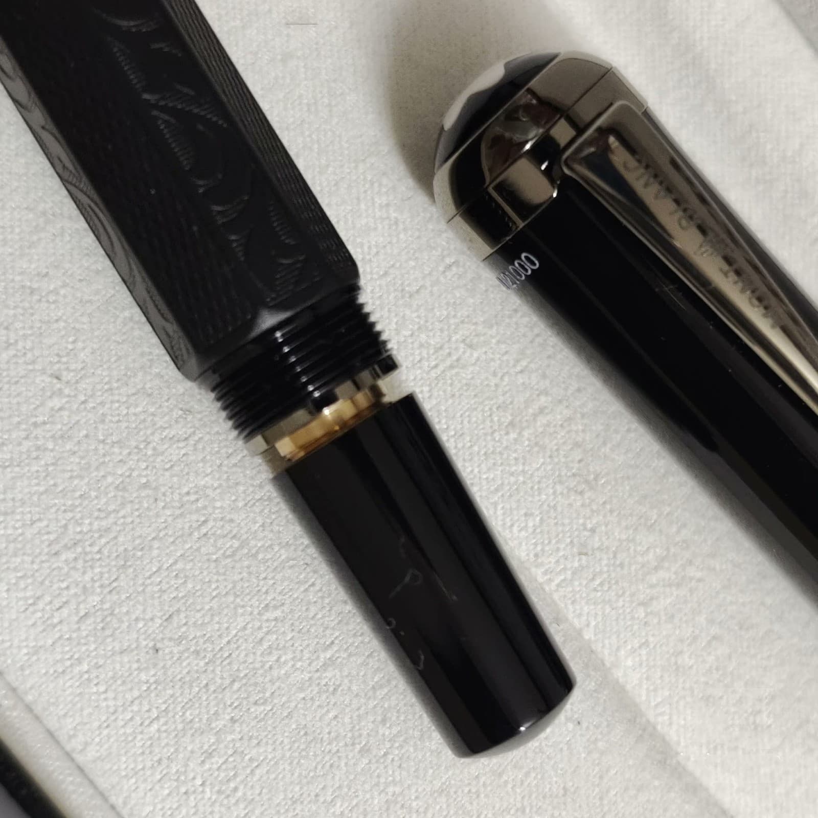 Perfect Proust Piston Inking Series Black Color Fountain Pen 3