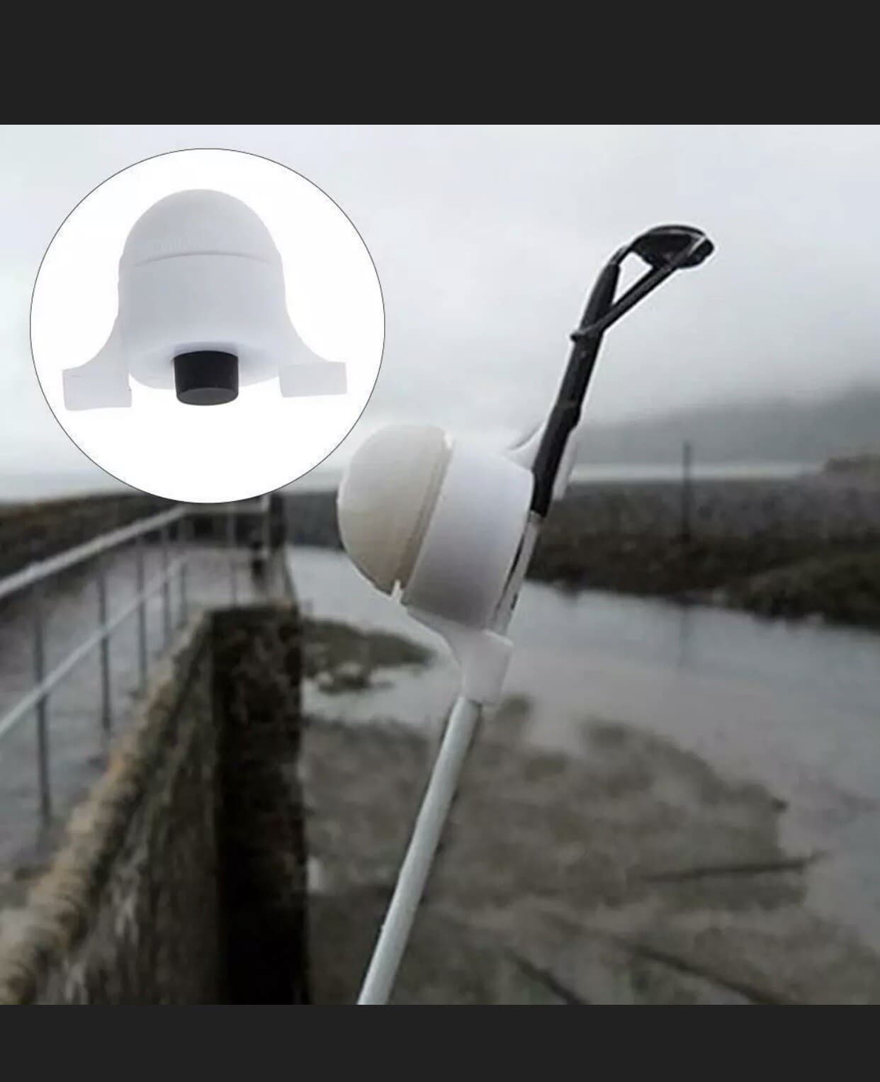 5x LED Night Bottom Fishing Bite Alarm Rod Tip Strike Alert Light Catfish Carp 3