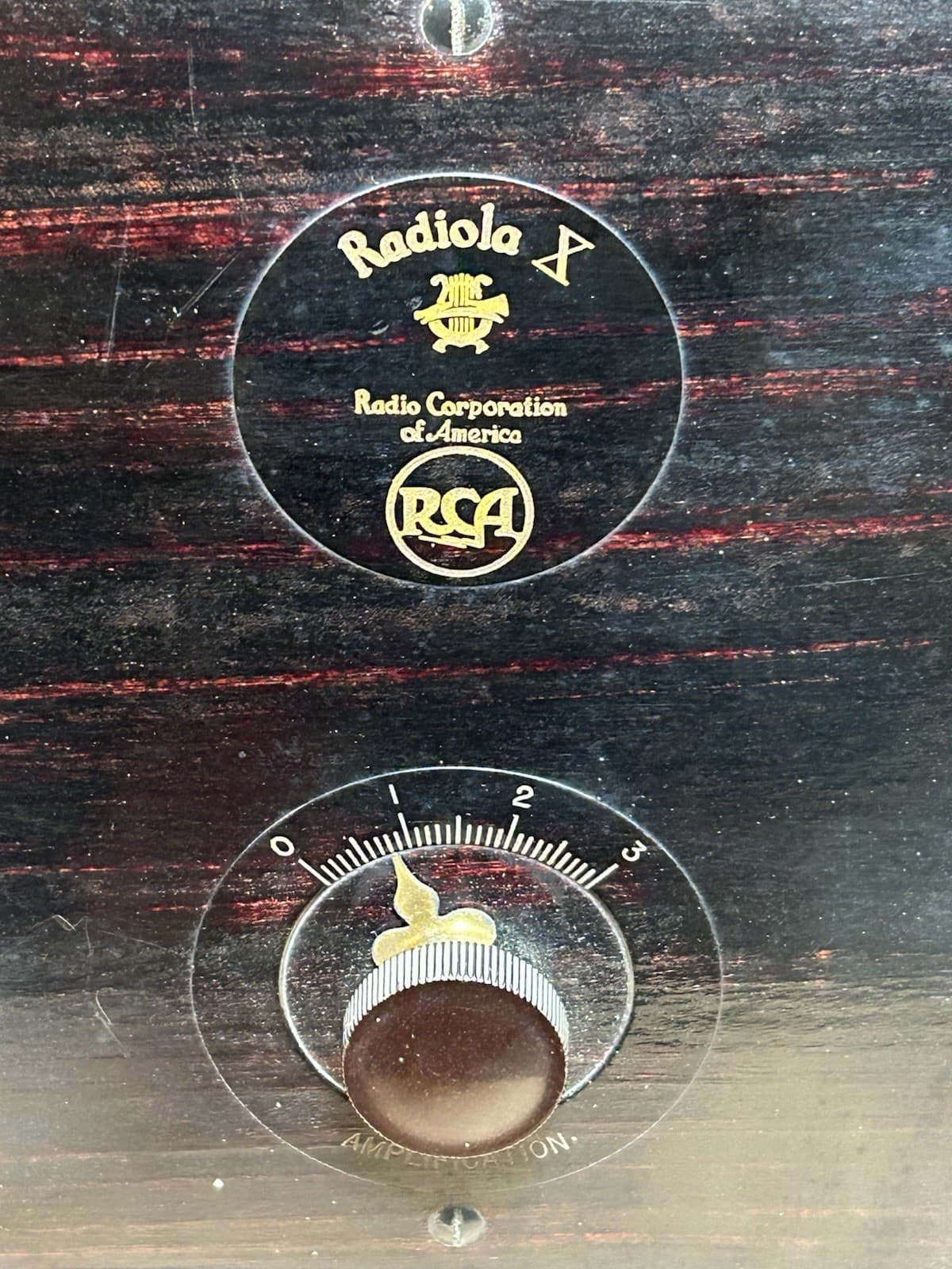 1924 RCA RADIOLA X Tube Radio Receiver Ornate Cabinet Gem of a Radio 5