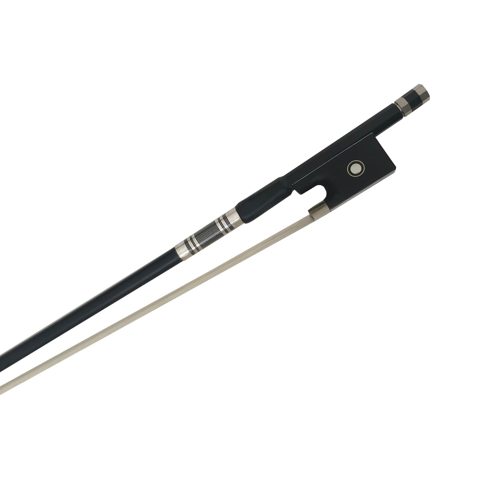 Black Carbon Fiber Violin  bow 4/4 Full Size  3