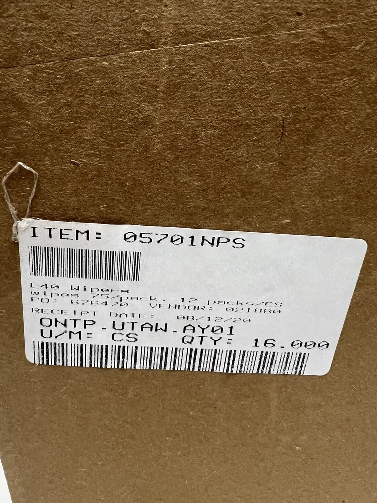 L40 Wipers 12" X 13" 1/4 Fold Wipes 18 X 56 Per Poly Bag (White) 5