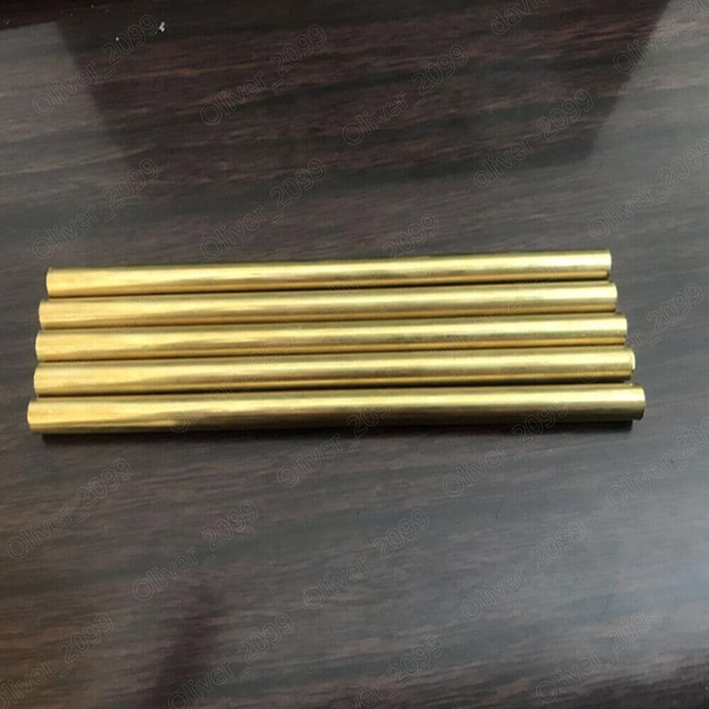 Brass Tube Brass Pipe Length 250mm Select Size OD x ID x length 4