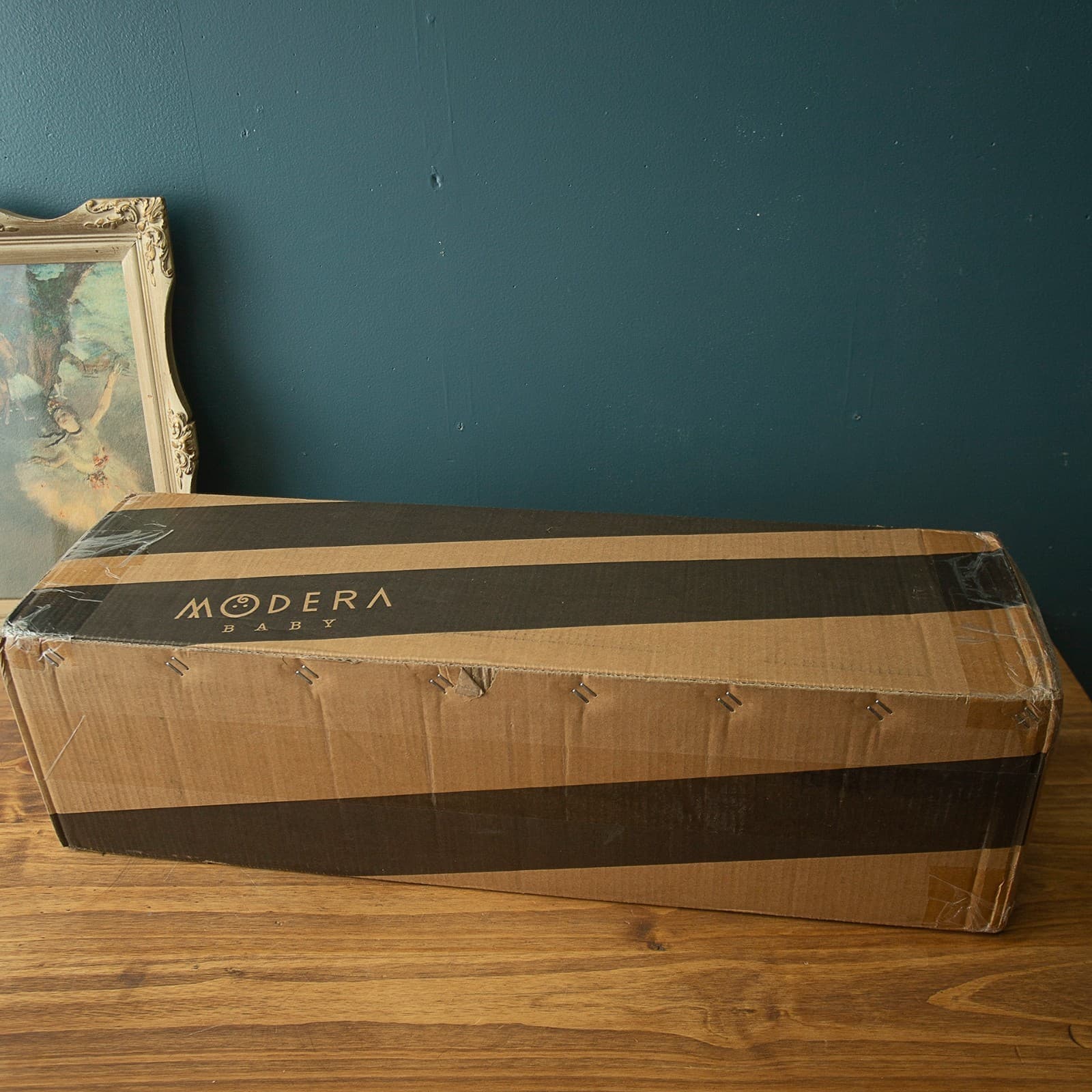 Modera Baby Dual Sided Crib Mattress 2 Stage Memory Foam Organic Cotton