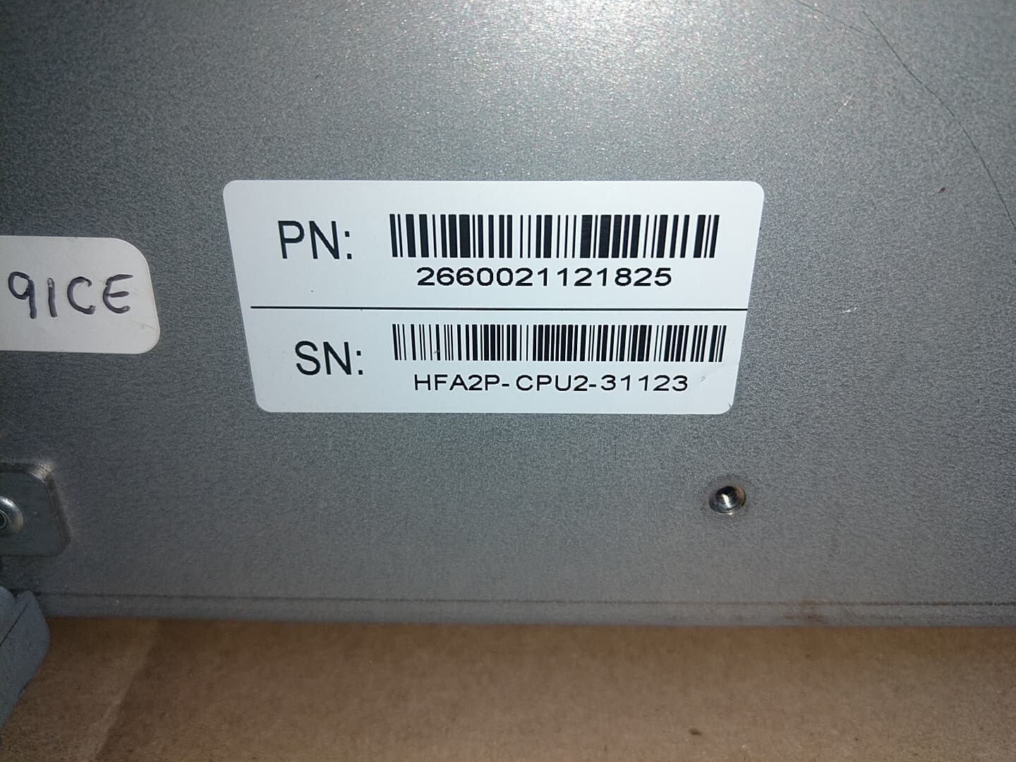 ZEISS 2660021121825 CPU BOARD for 750i HUMPHREY FIELD ANALYZER 266002-1116-406 6