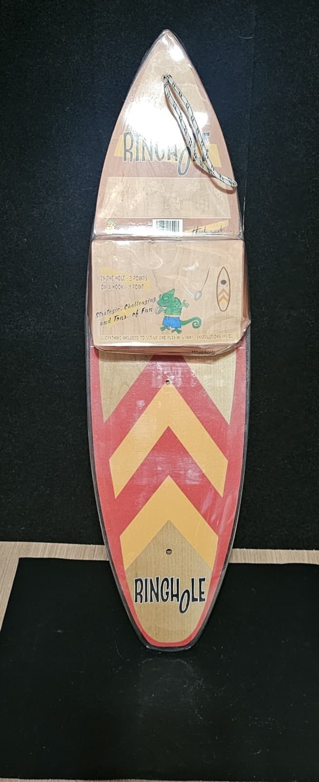 Hook,Toss Beach for Adults & Kids Ringhole Large Tabletop Size 23.5” Tree Game 2