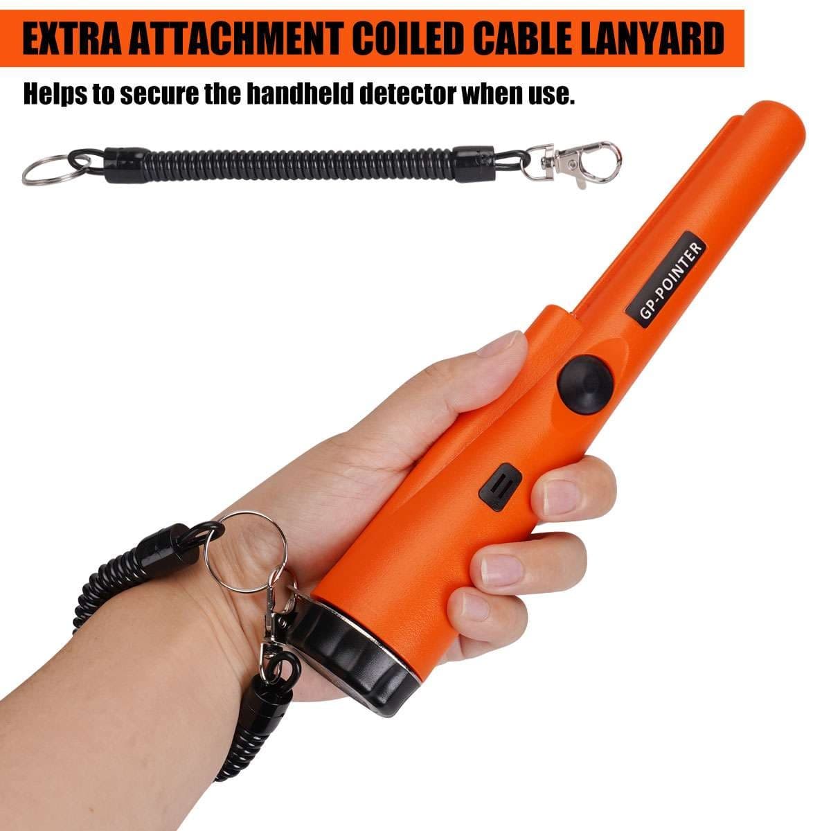 Metal Detector HandHeld Pro Pinpointer Pointer Probe Waterproof Sensitive Tester 3