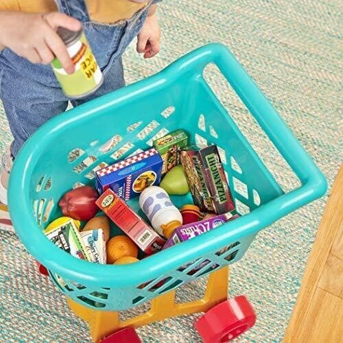 Battat - Grocery Cart – Deluxe Toy Shopping Cart with Pretend Play Food Acces... 6