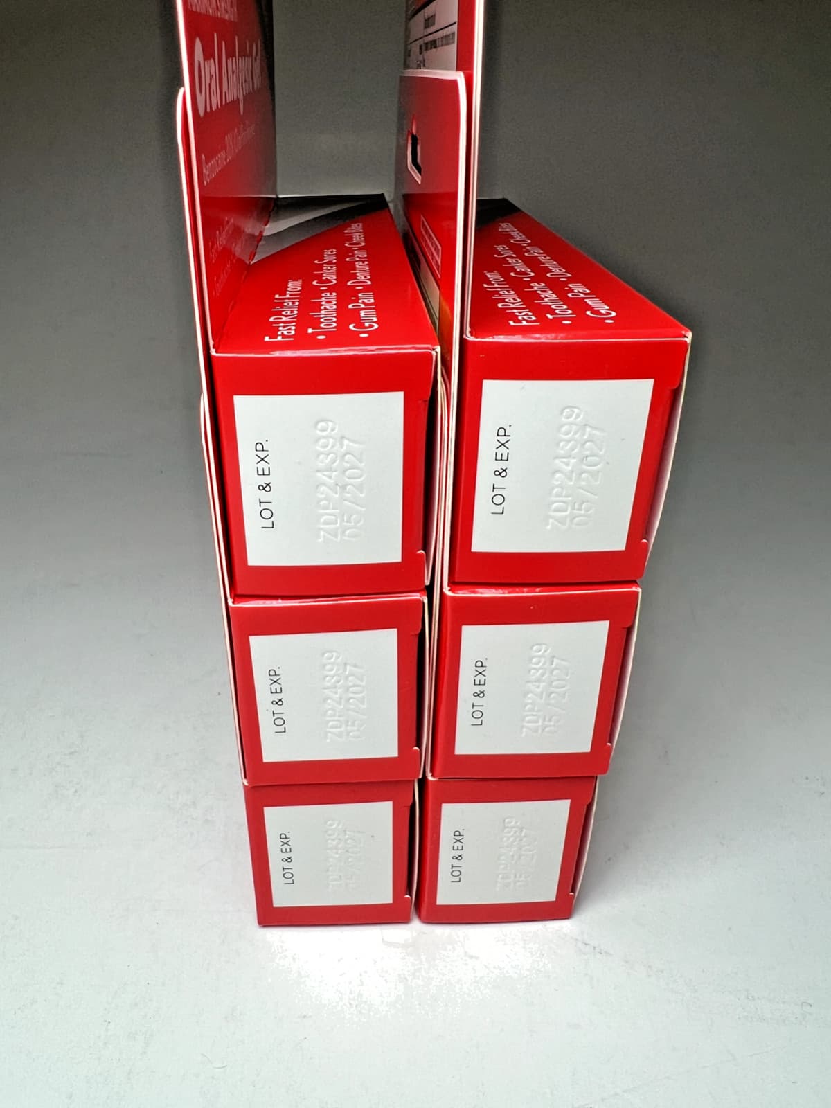 6 Pack! Iodent Maximum Strength Oral Analgesic Gel (Oral Pain Relief) 4