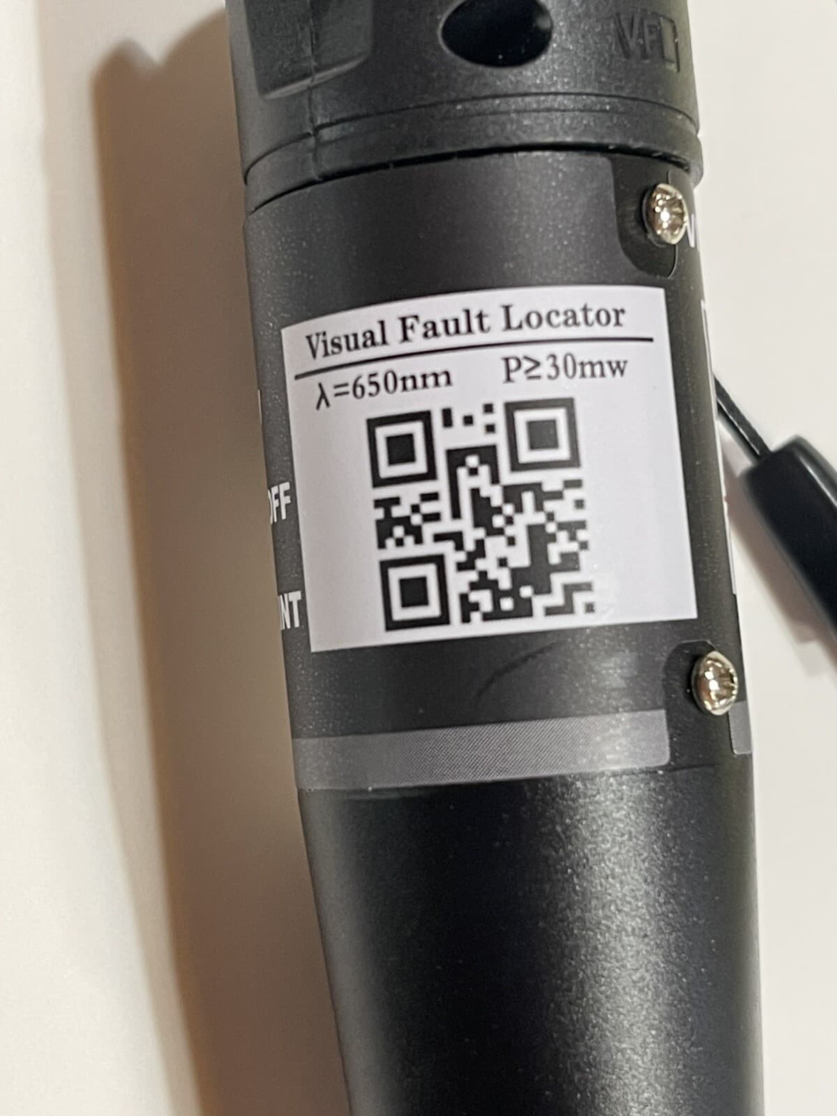 30mW Pen type Optical Fiber Visual Fault Locator Fiber Optic Cable Tester Pen US 6