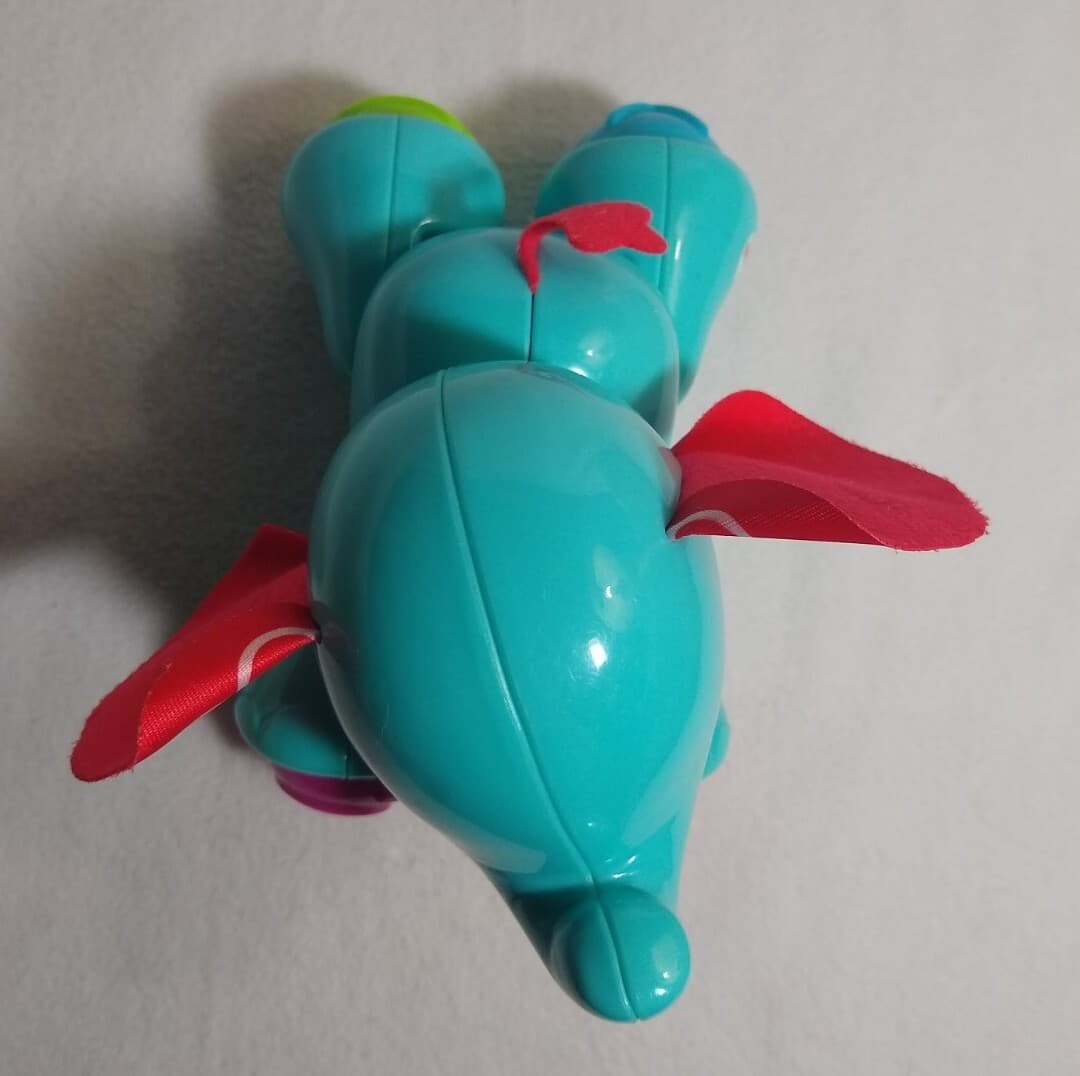 Fisher Price Amazing Animals Elephant Clicker Pals Toy Cloth Ears 4