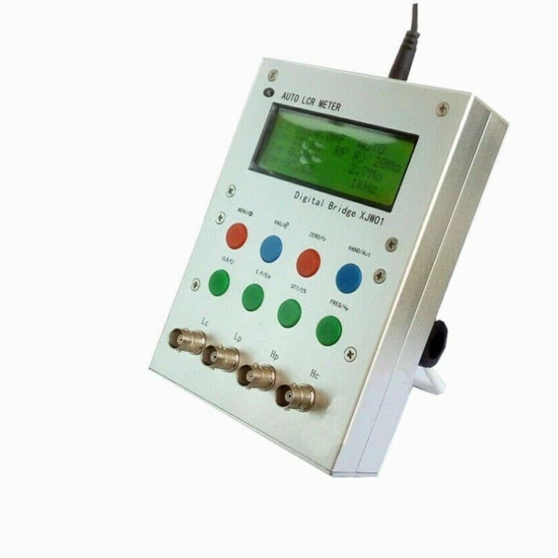 NEW XJW01 automatic LCR digital bridge resistance inductor ESR meter / dual use