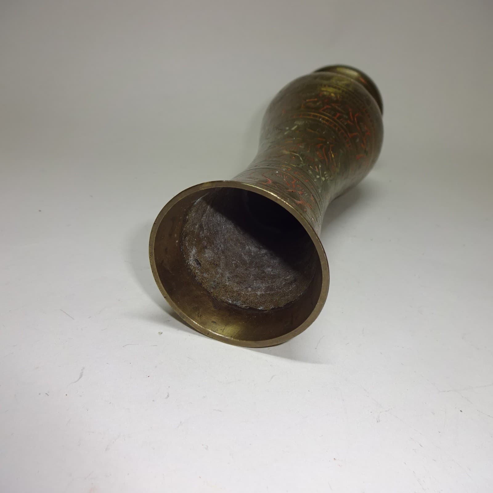 Decorative brass flower vase - height approx. 20 CM 4