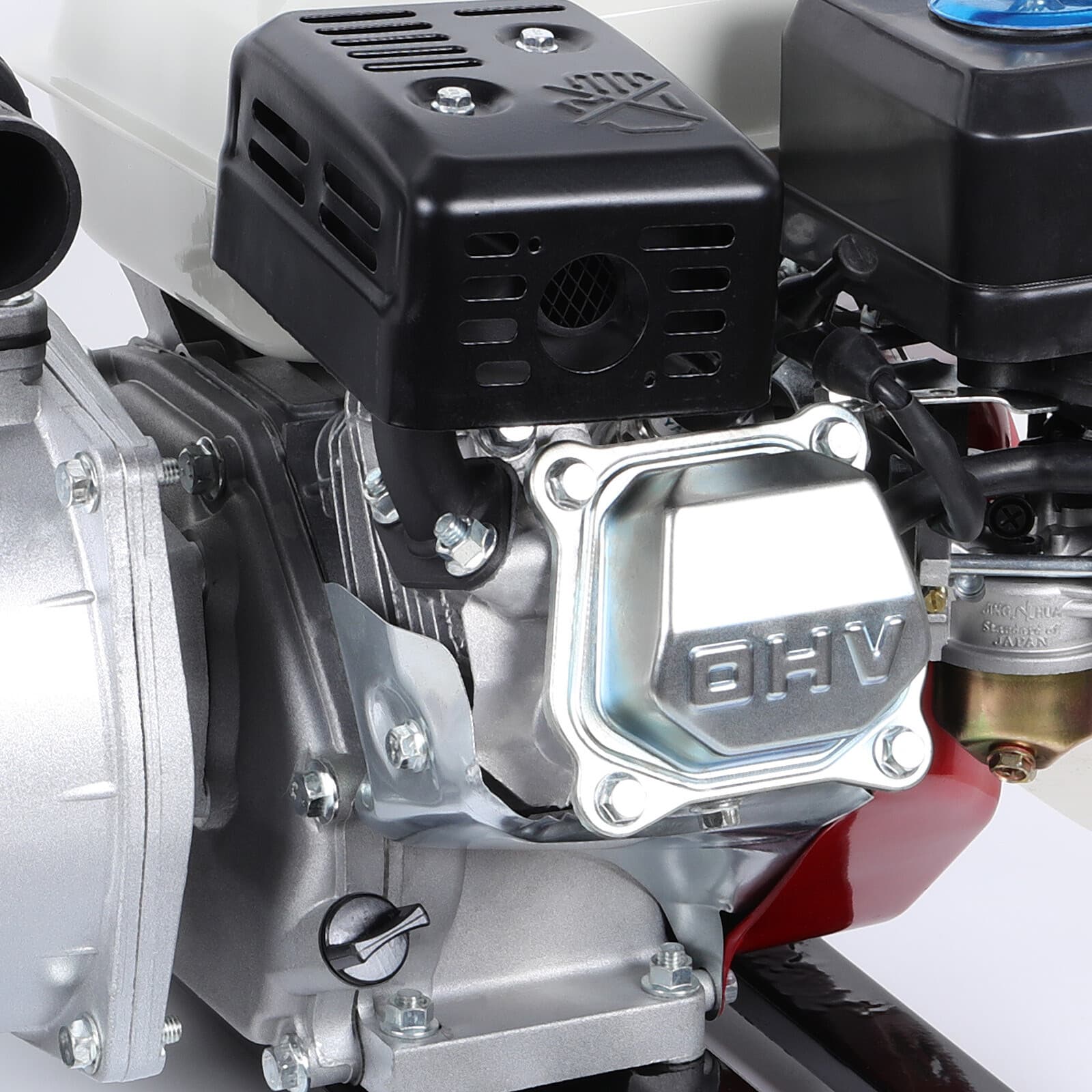 6.5HP 4-Stroke Gas Powered Water Pump Portable High Flow Engine for Construction 5