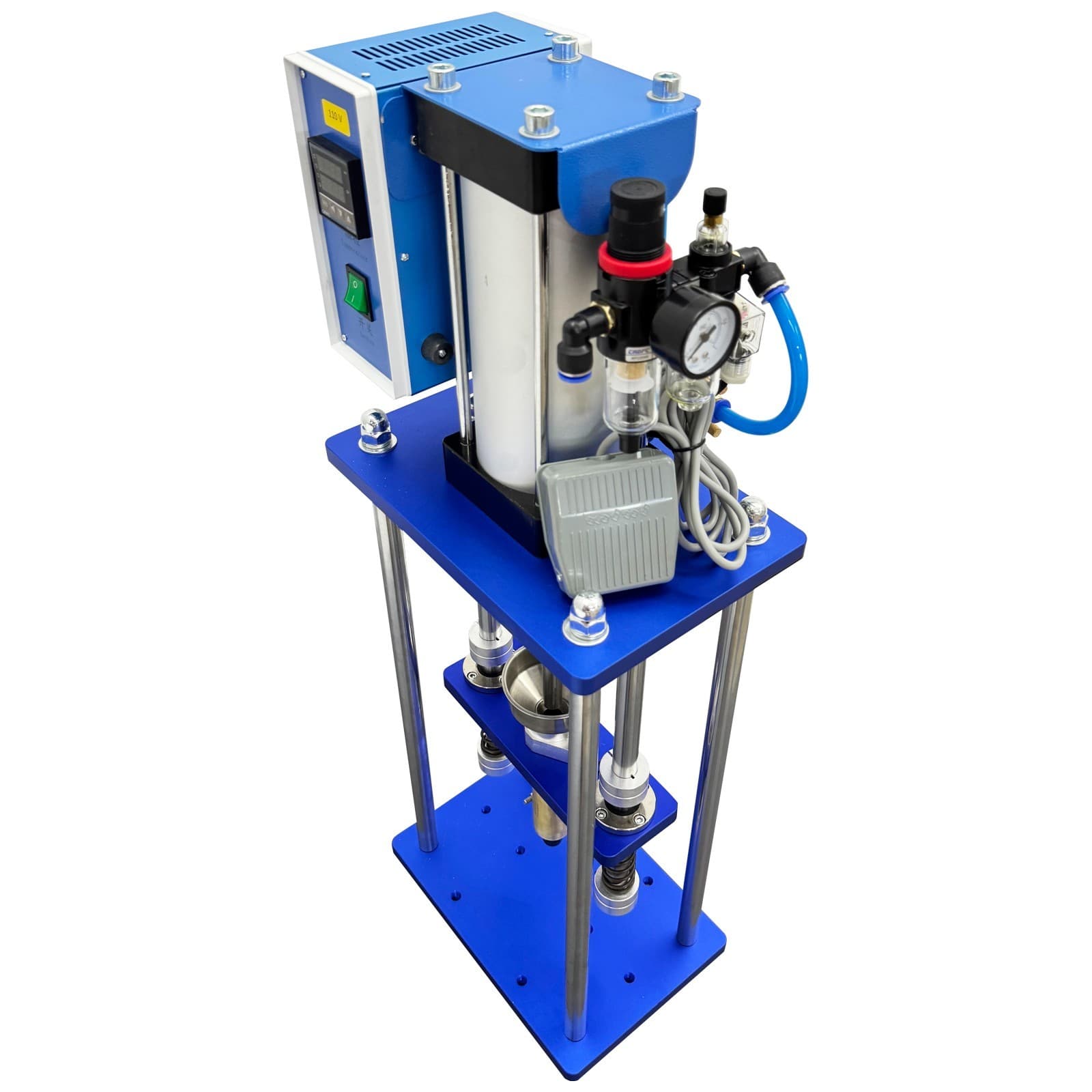 0-15g Vertical Pneumatic Injection Molding Machine Lab for ABS/PP/PE/PVC Plastic 4