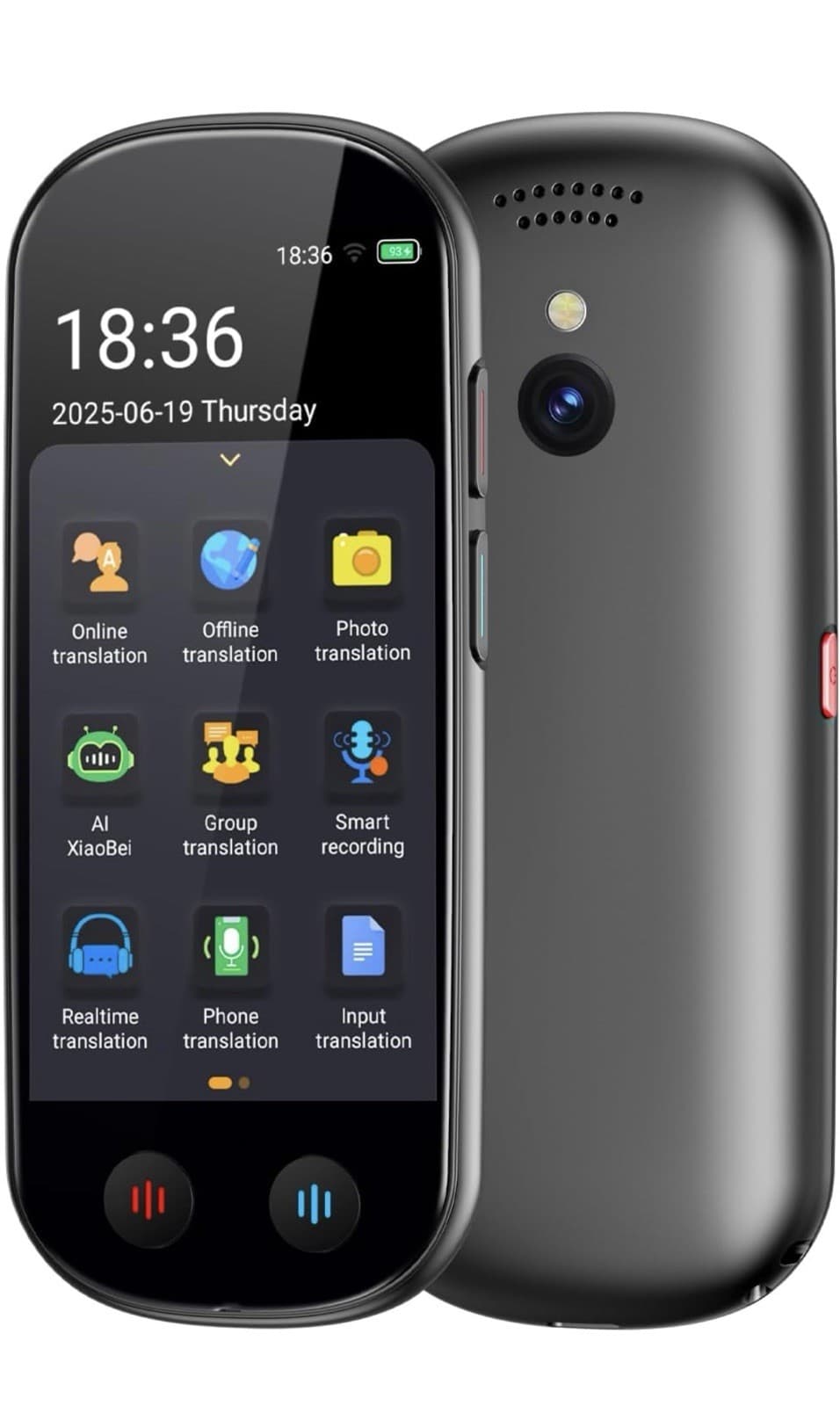 Language Translator Device No WiFi Needed 150+ Languages Instant Two Way Voice