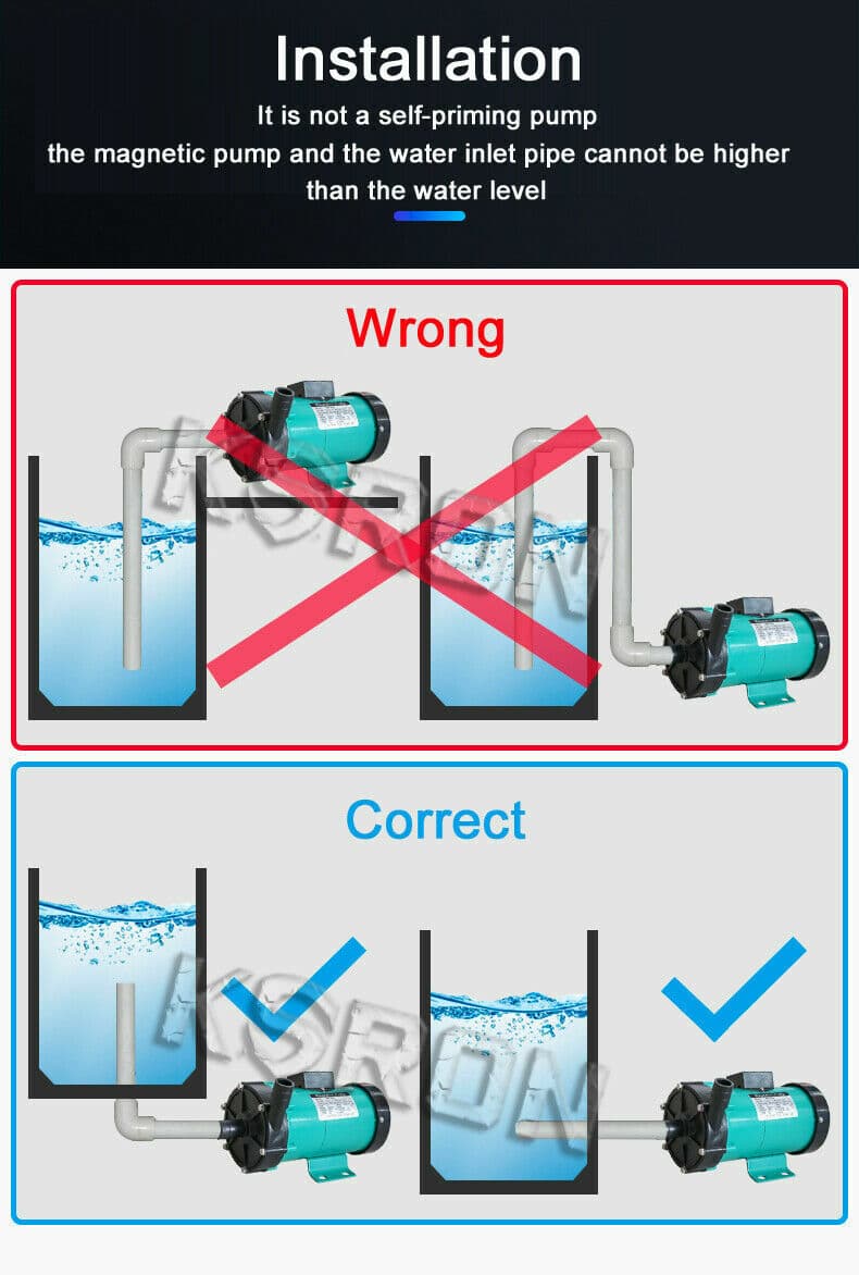 220V 1800LPH Magnetic Drive Circulation Water Pump for Food/Chemical industry  5