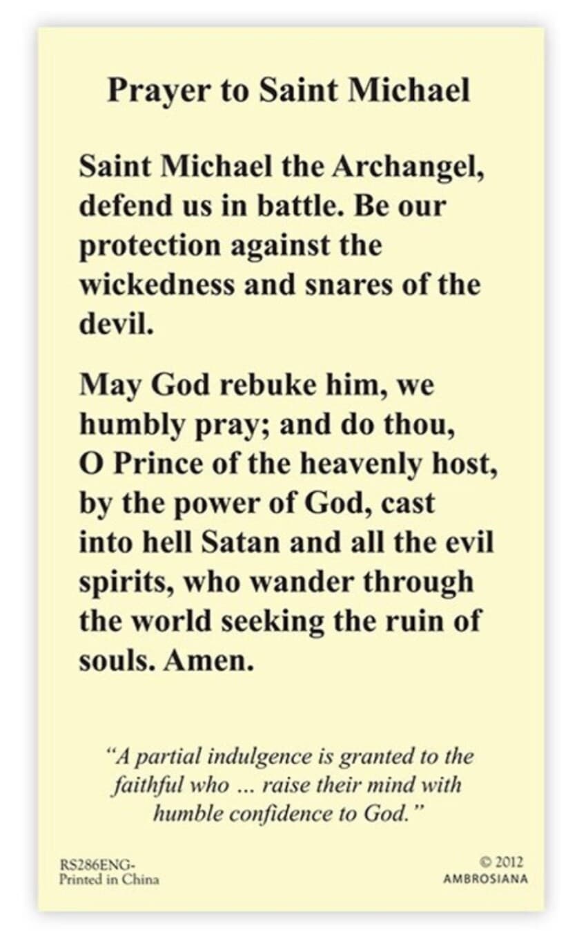 St Michael 1 Decade Rosary + Card Chaplet Tenacious Tenner  San Miguel Rosario 5