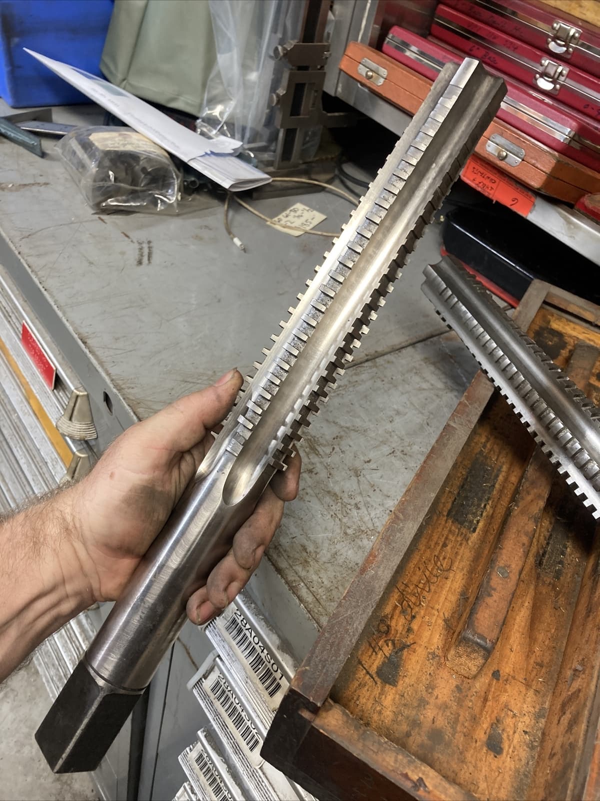 GTD 1-3/4” - 3 Square Thread LH 2pc Tap Set Greenfield Tap Die USA 6