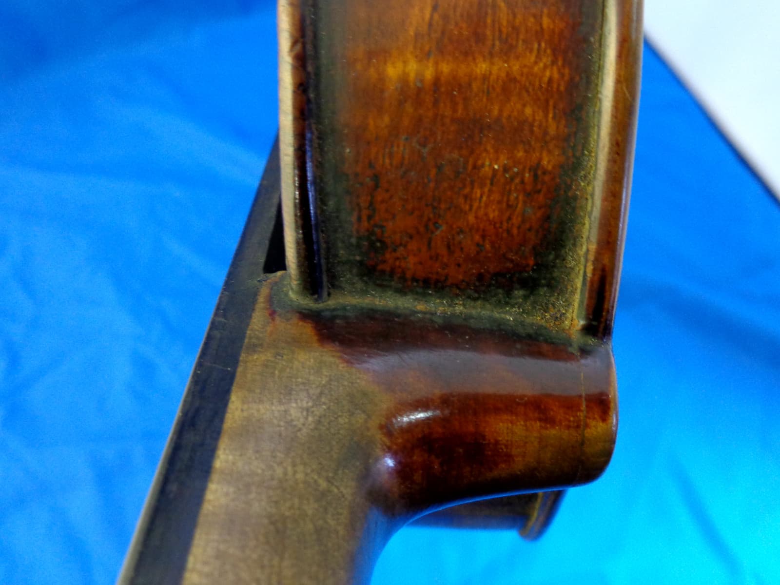 Vintage Leopold Witthalm  Violin Nurnberg Dated 1746 project for repair 6