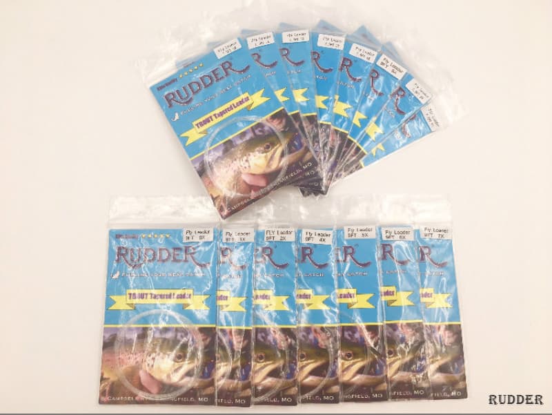 3 PCs Lures Pro Fly Fishing Tapered Leader 7.5 FT 9 FT with loops 2