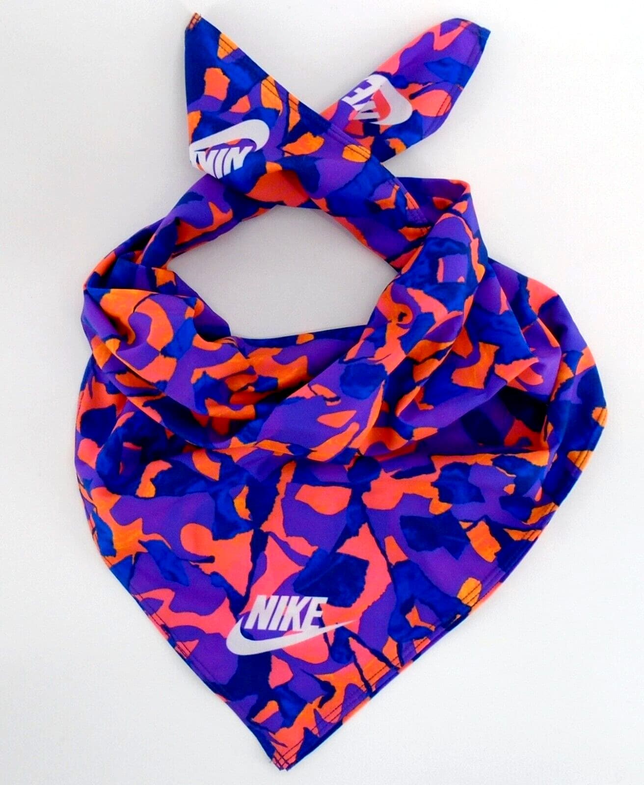 Nike DRI-FIT Bandana Adult Printed Hyper Royal/Vivid Purple/White
