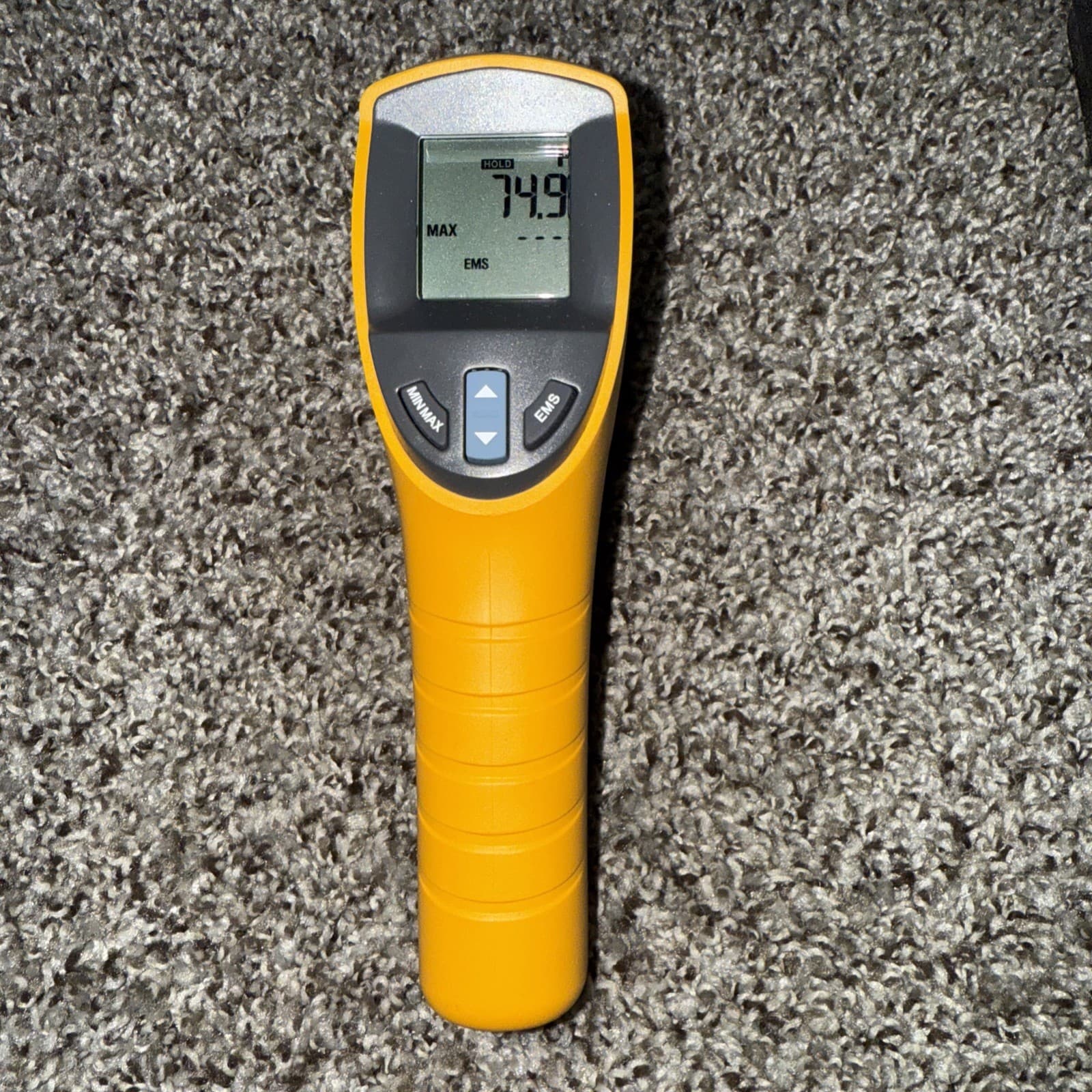 Fluke 561 HVAC Infrared IR and Contact Thermometer Case Hook and Loop Tape Probe 4