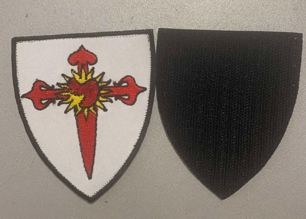 Patch with the symbols of the Order of the Wing of St. Michael.