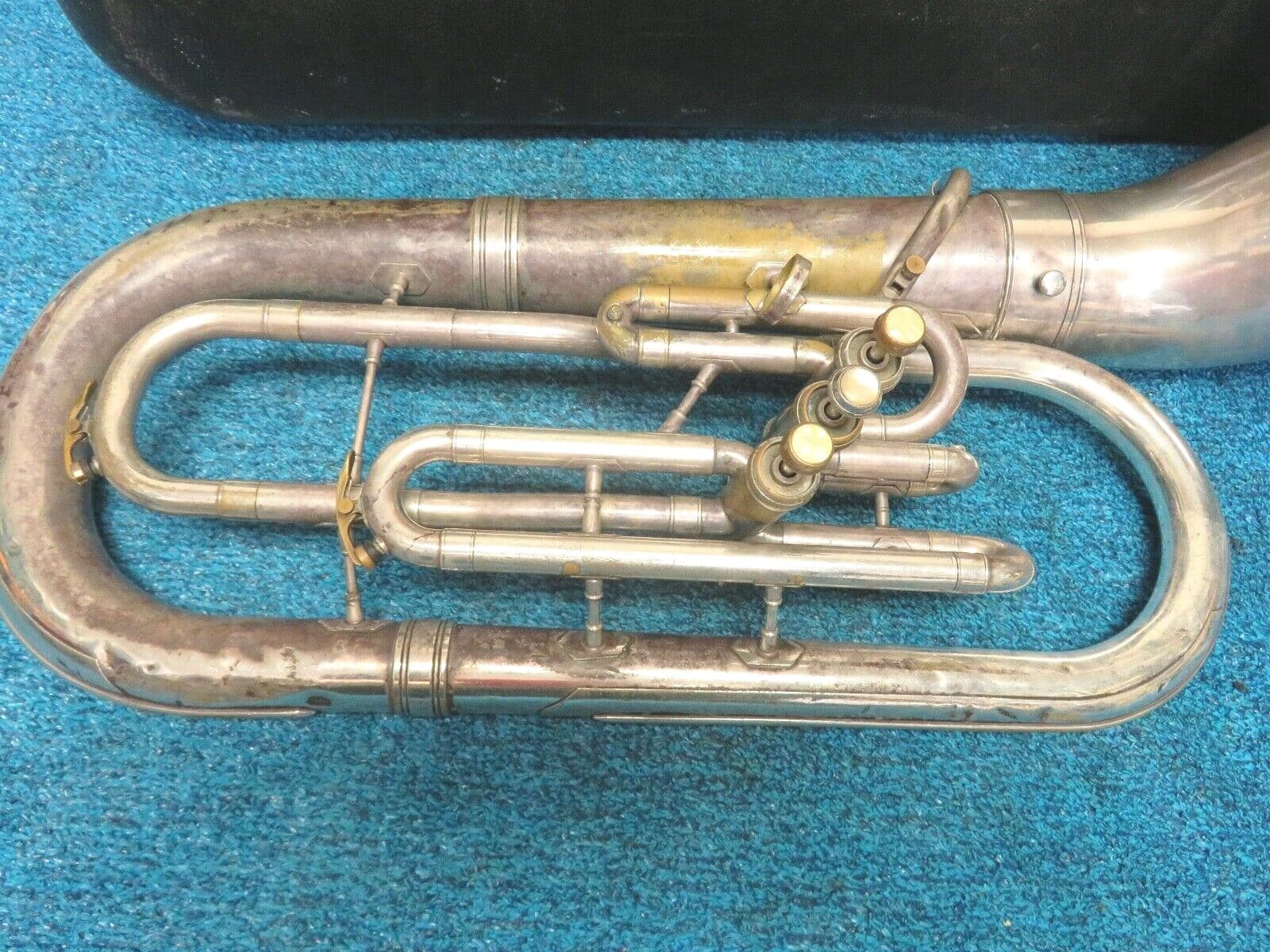 REYNOLDS CONTEMPORA 3 valve BARITONE HORN euphonium W/Case 921624 5