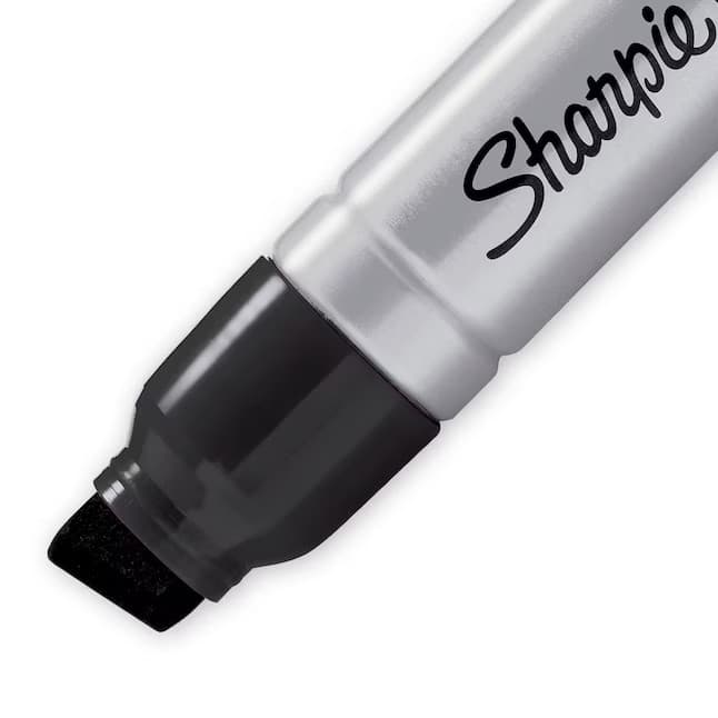 Sharpie Magnum Permanent Marker XL Chisel Tip Black (44001A) 3