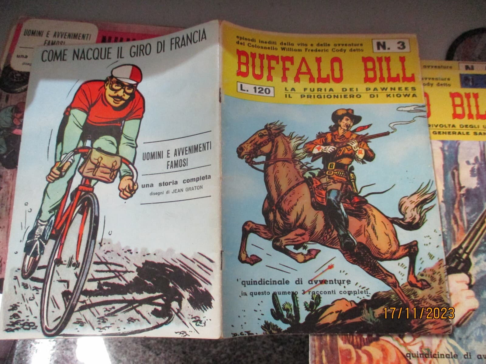 almost complete collection BUFFALO BILL - ED. 1966 PUBLIPRESSES (only missing no.6) 6