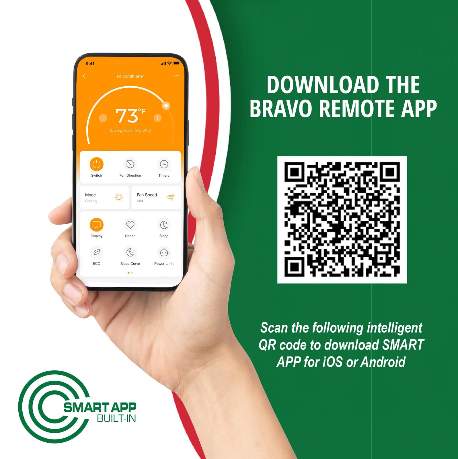 Bravo 3-Zone MS AC & Pump 36000 BTU Universal/Floor Ceiling 12K+18K+18K 6