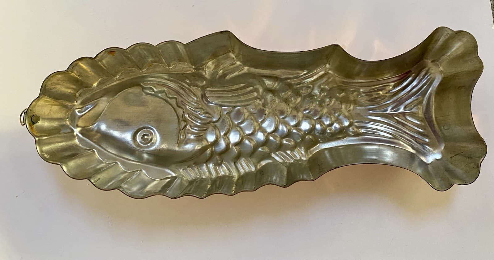 Exceptional Copper Fish Mold, 12”. , Great Condition Sturdy 5