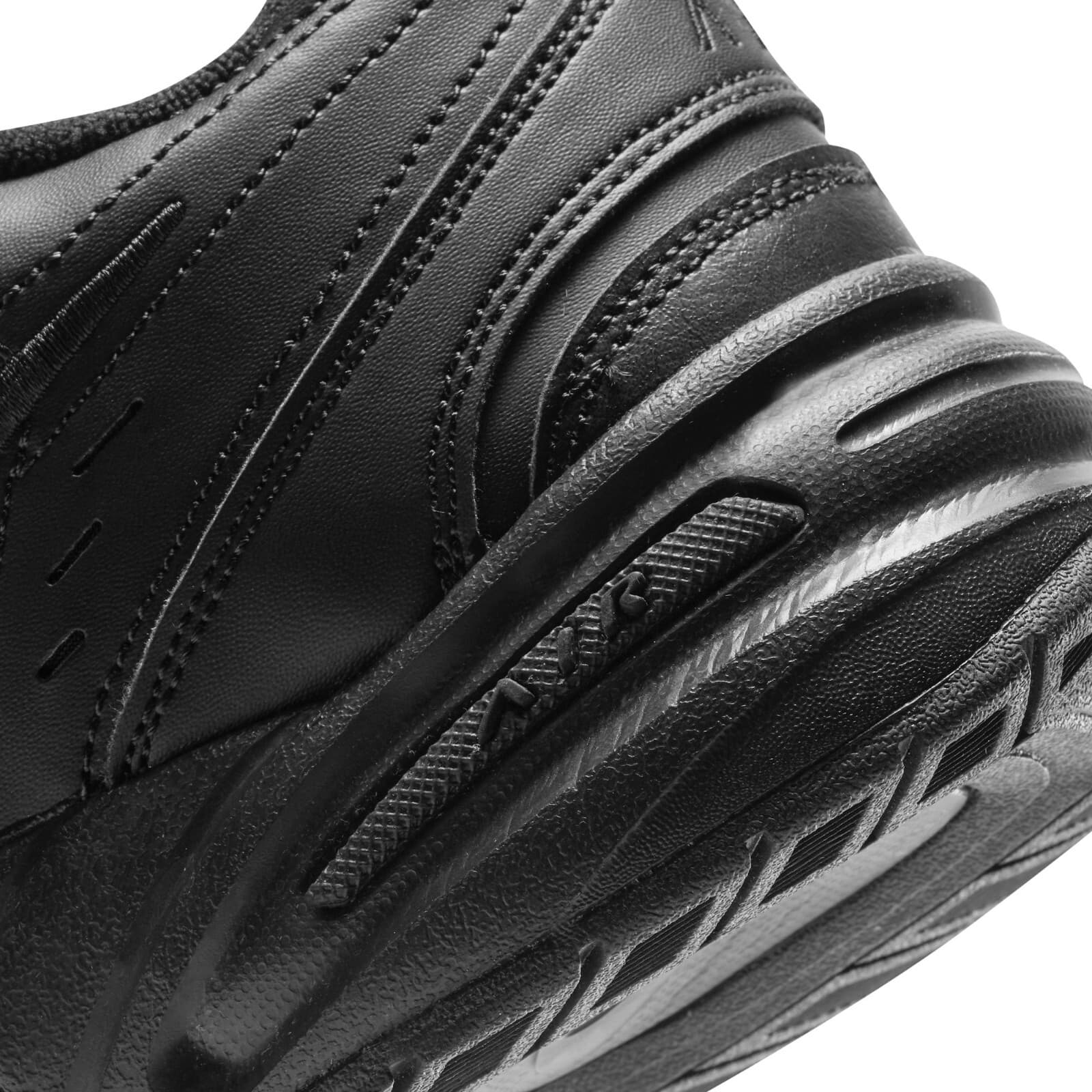 Nike AIR MONARCH IV Men's Black 001 Walking Shoes Medium & WIDE (4E) WIDTH 5