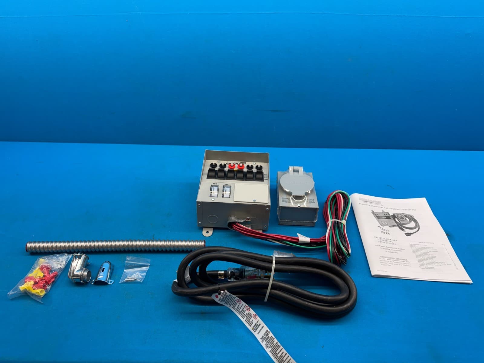 Reliance Controls 31406CWK Manual Transfer Switch For Portable Generators 4