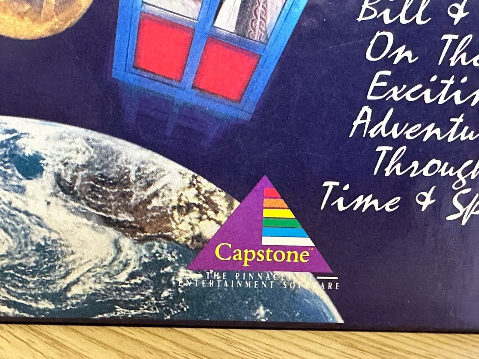 Rare Bill and Ted's Excellent Adventure IBM PC Computer Game Floppy Disks Discs 4