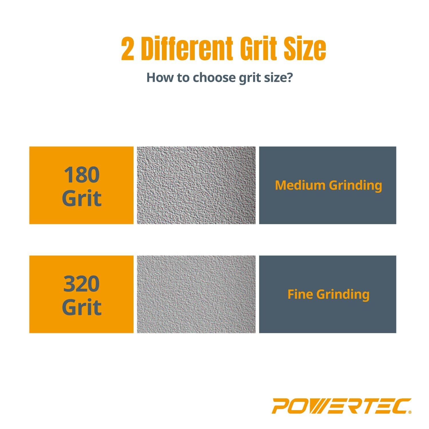 POWERTEC 15700 CBN Grinding Wheel 8 inch 180 Grit, 1" Wide with 5/8" Arbor, 1PK 6