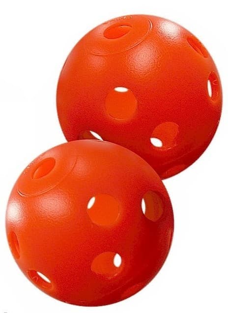 Orange Perforated Practice Golf Balls (240 Ball Bulk Box) 39770-x2  2