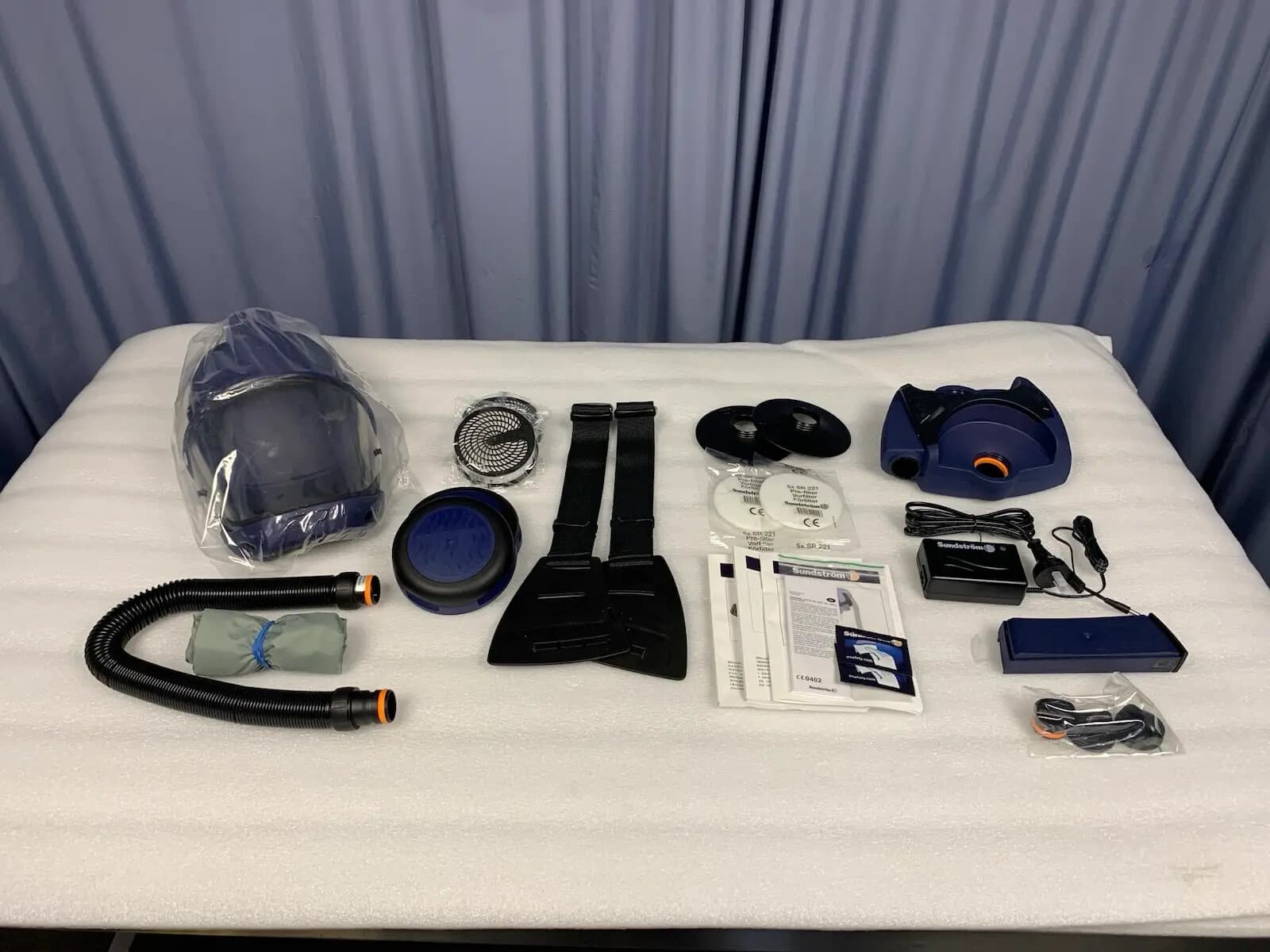 Sundstrom SR500 SR570 Face Shield Battery Powered Air Purifying Respirators PAPR 4