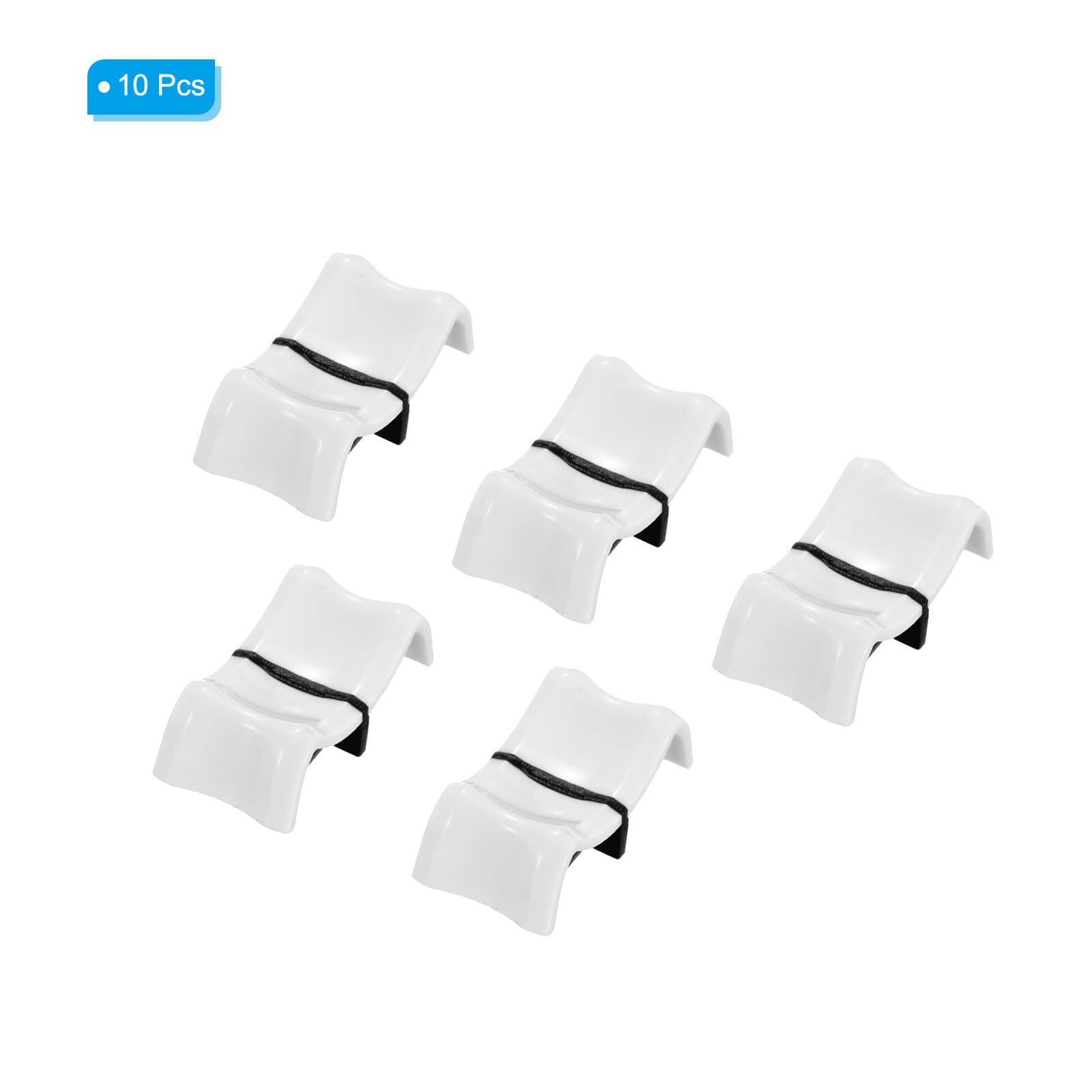 Console Mixer Slider Fader Knob Cap Touch Sensitive Slider 4mm ABS White 10Pcs 3