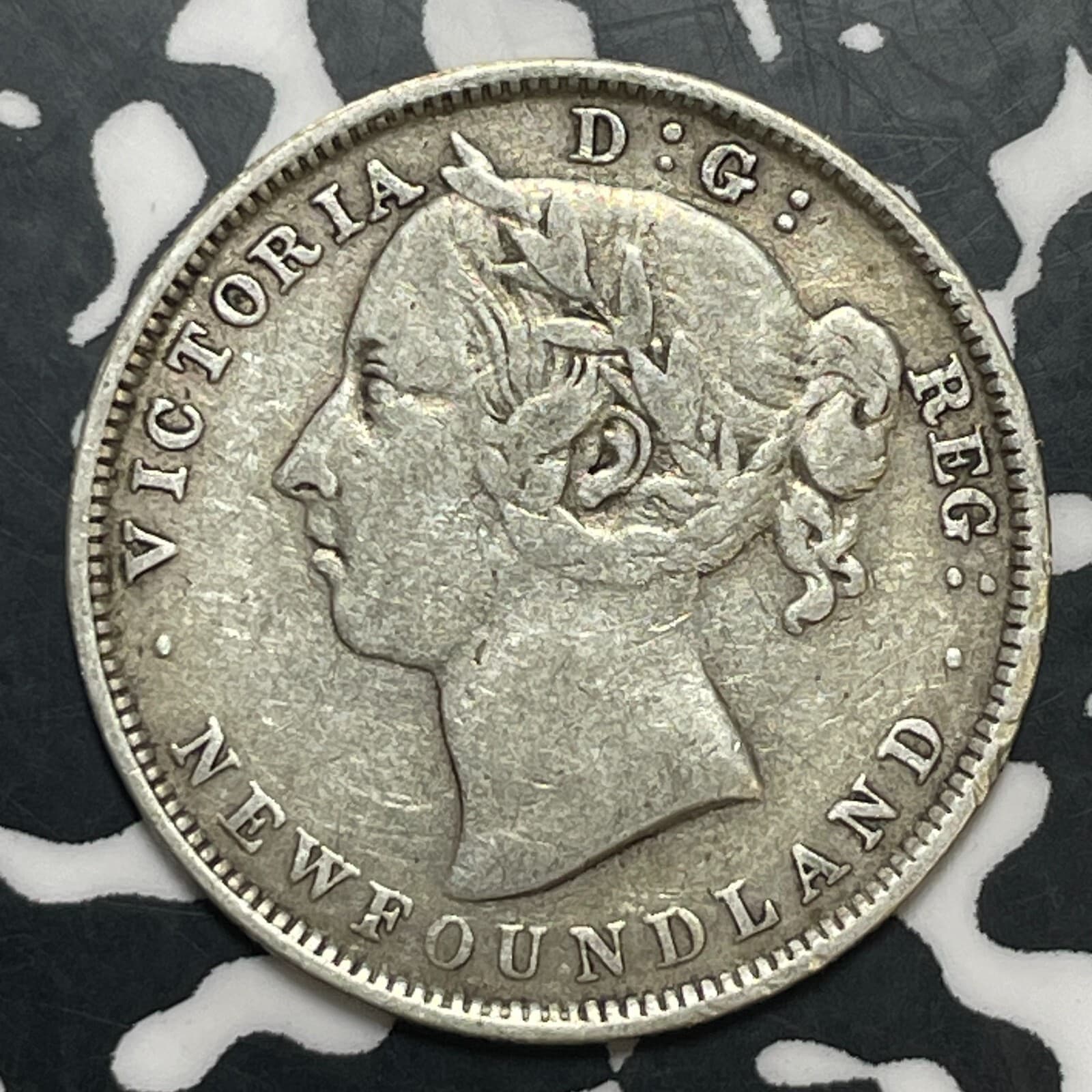 1899 Newfoundland 20 Cents Lot#T1688 Silver! 2