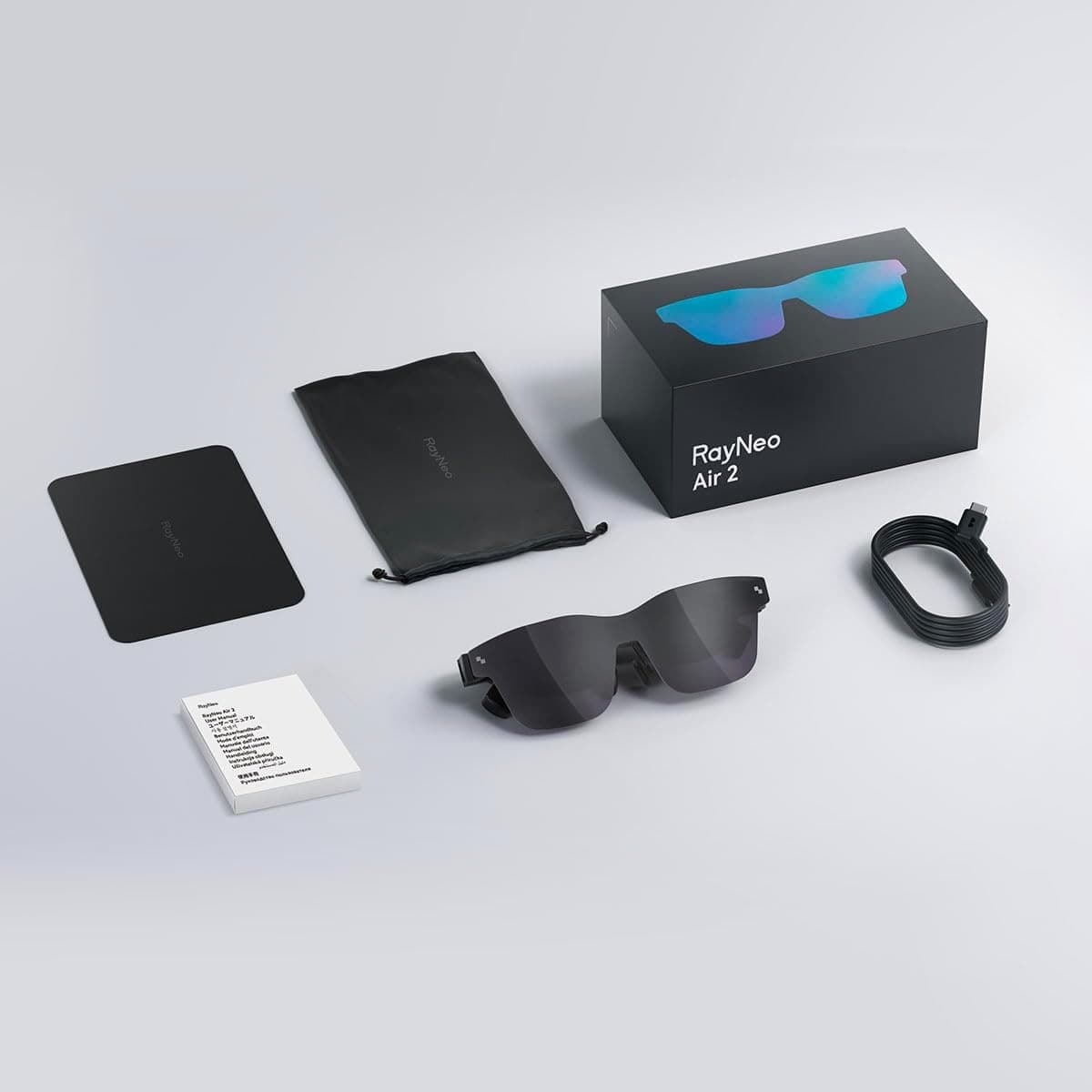 RayNeo Air 2 AR Glasses - Smart Glasses with 201" Micro OLED  (Very Good) 4