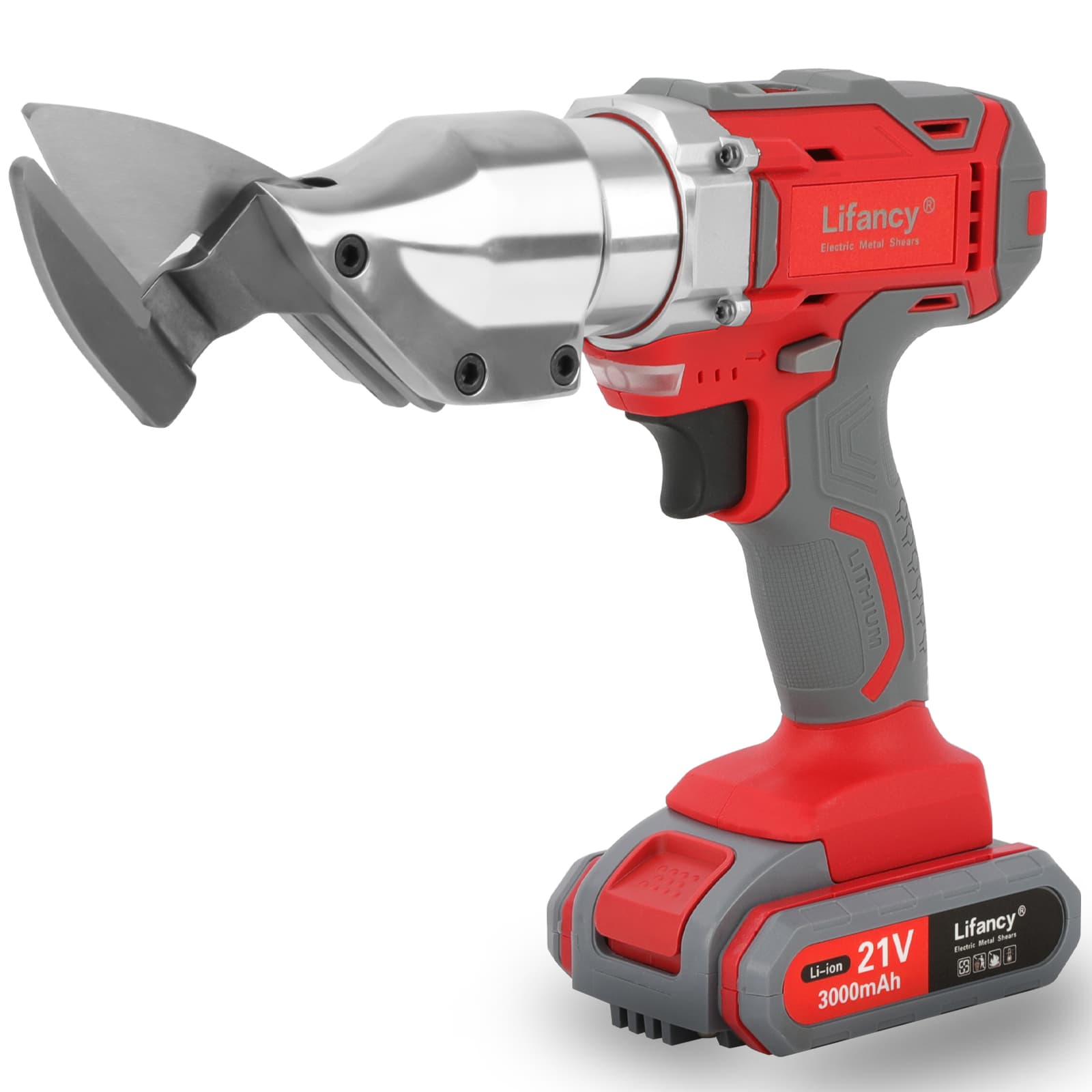 Sheet Metal Cutter Sheet Shear Cutting Scissor Tin Snip Battery Heavy duty New 4