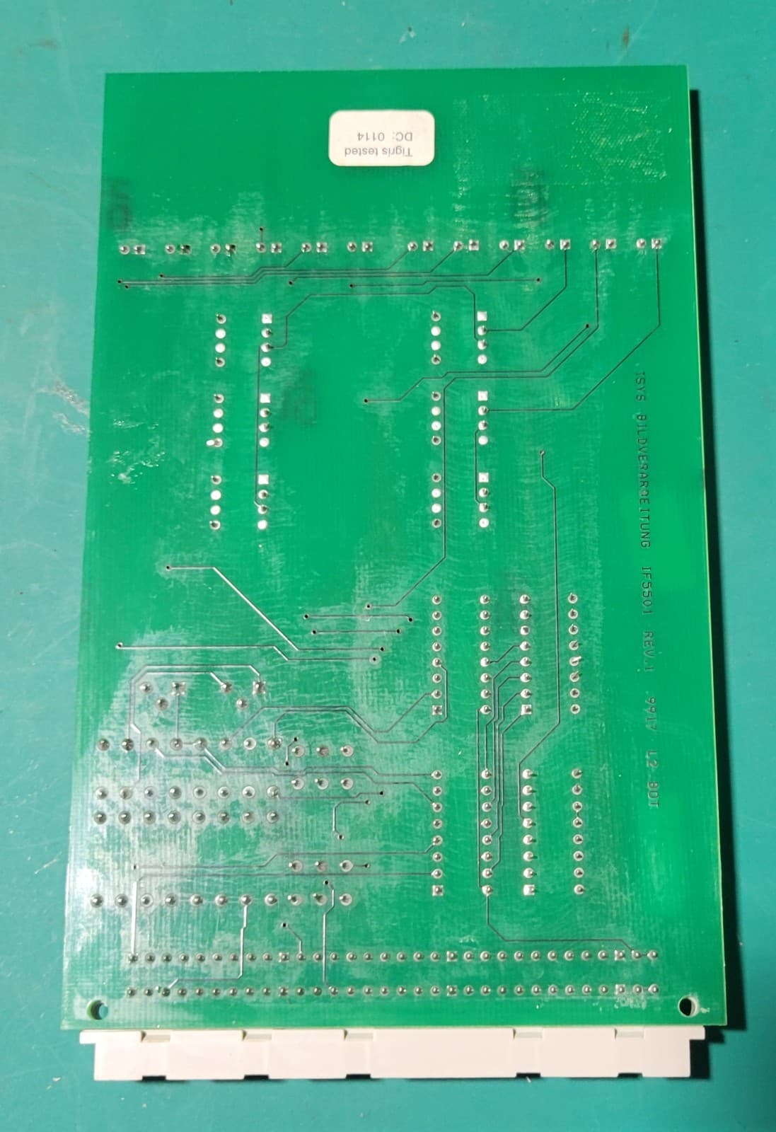 EKRA E5 Solder Paste Screen Printer ISYS BILDVERARBEITUNG IF5501 Board A20 3